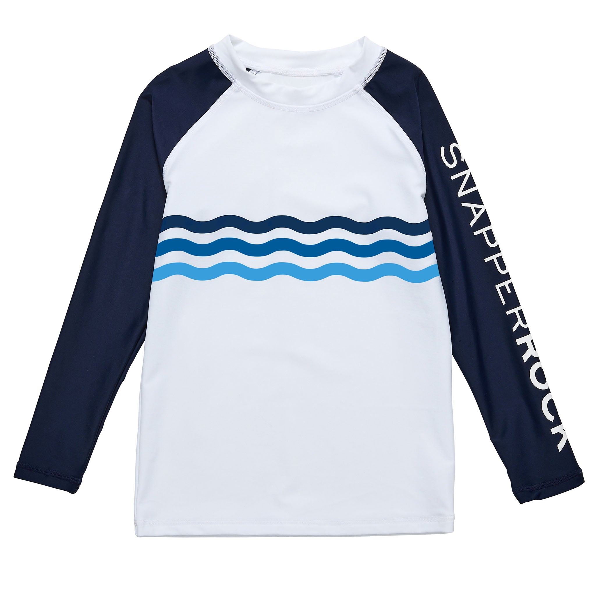 Wave Stripe Ls Rash Top