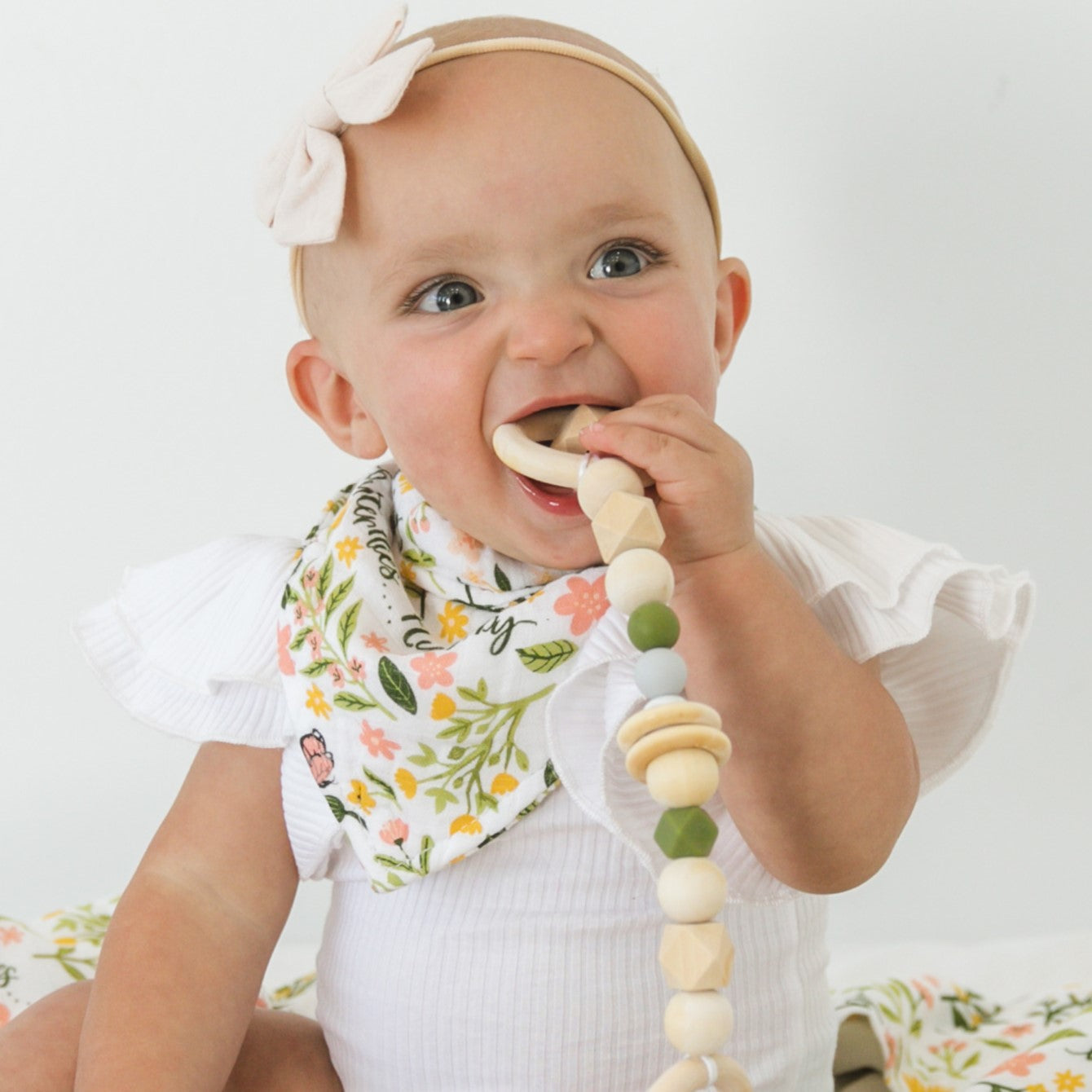 Flutterby Oh So Soft Muslin Bandana Bib