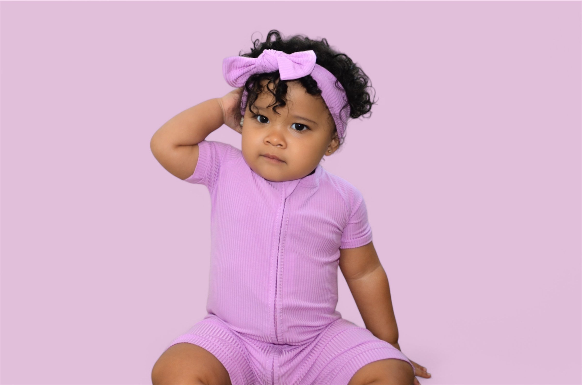 Forever Lilac Rib Dream Shortie