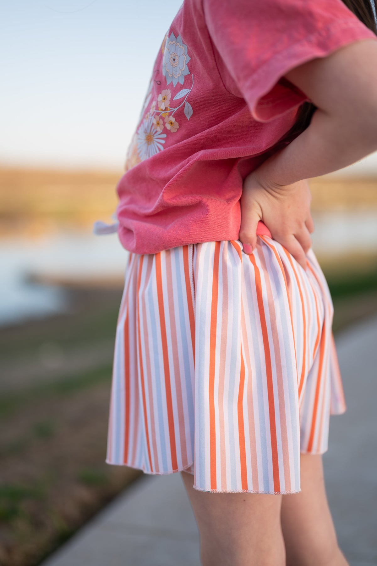 Grow In Grace Butterfly Shorts