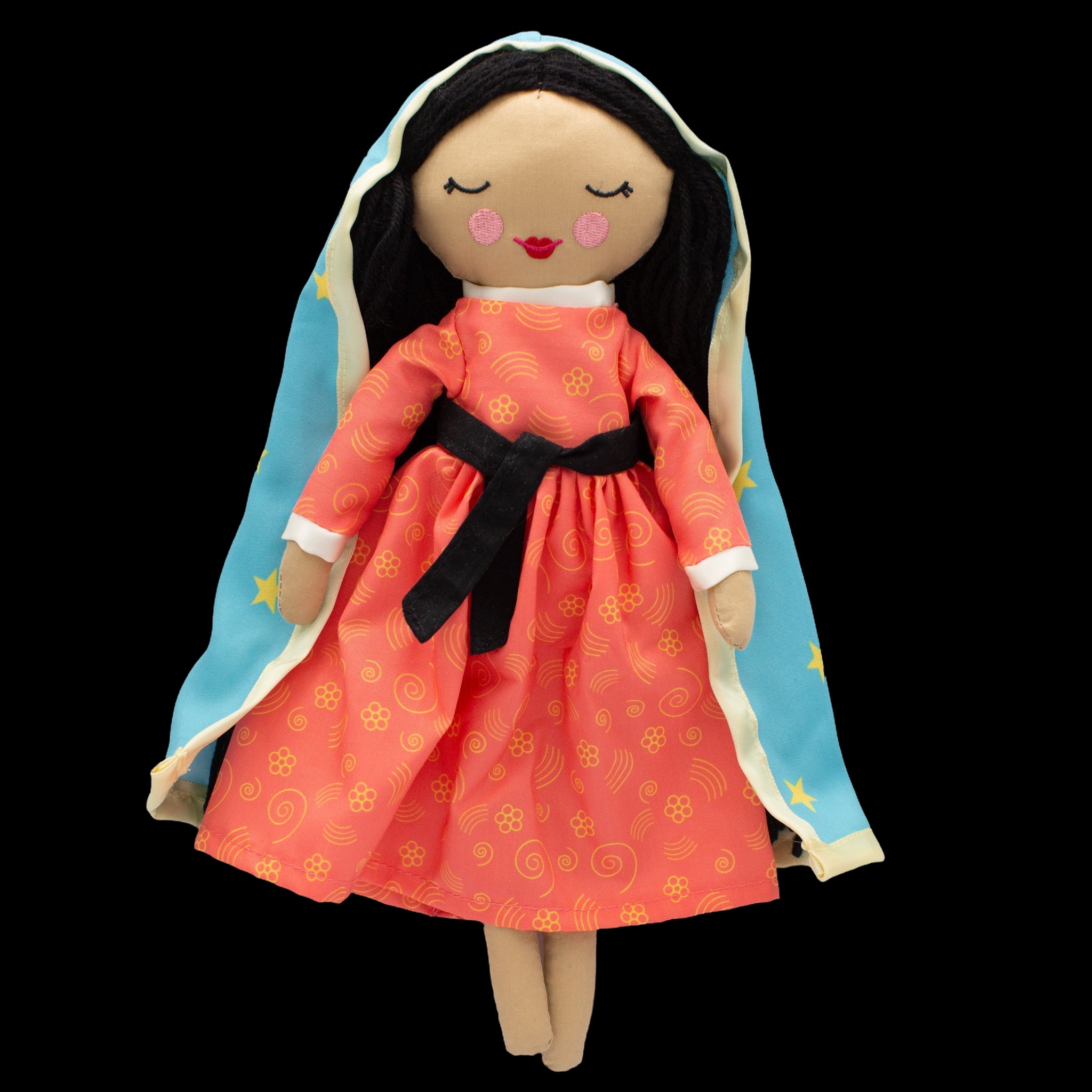 Our Lady Of Guadalupe Rag Doll