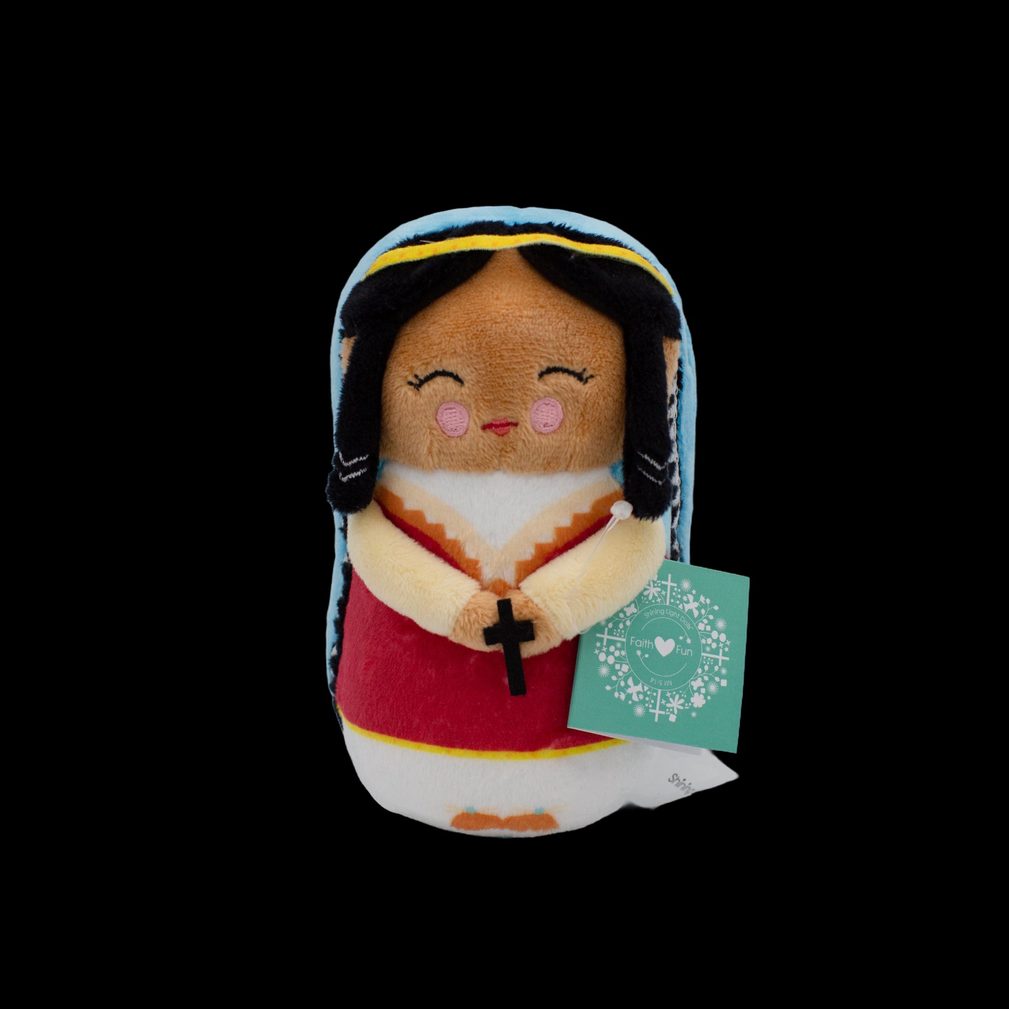 Mini St. Kateri Tekawitha Plush Doll