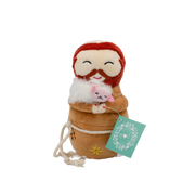 Mini St. Francis Of Assisi Plush Doll
