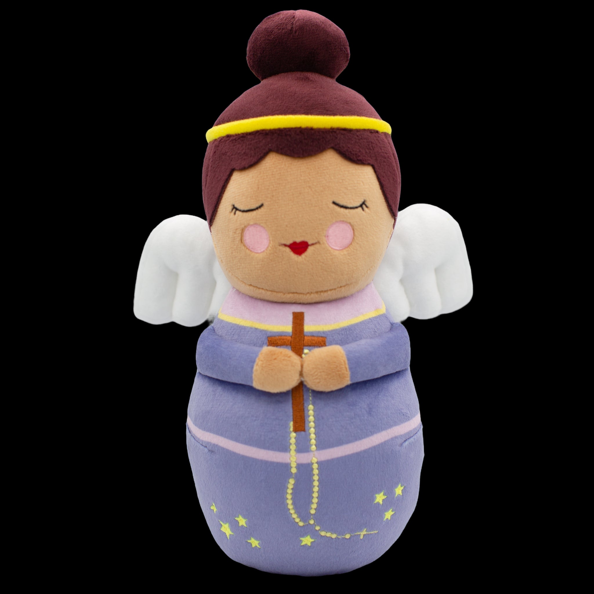 Purple Guardian Angel Plush Doll