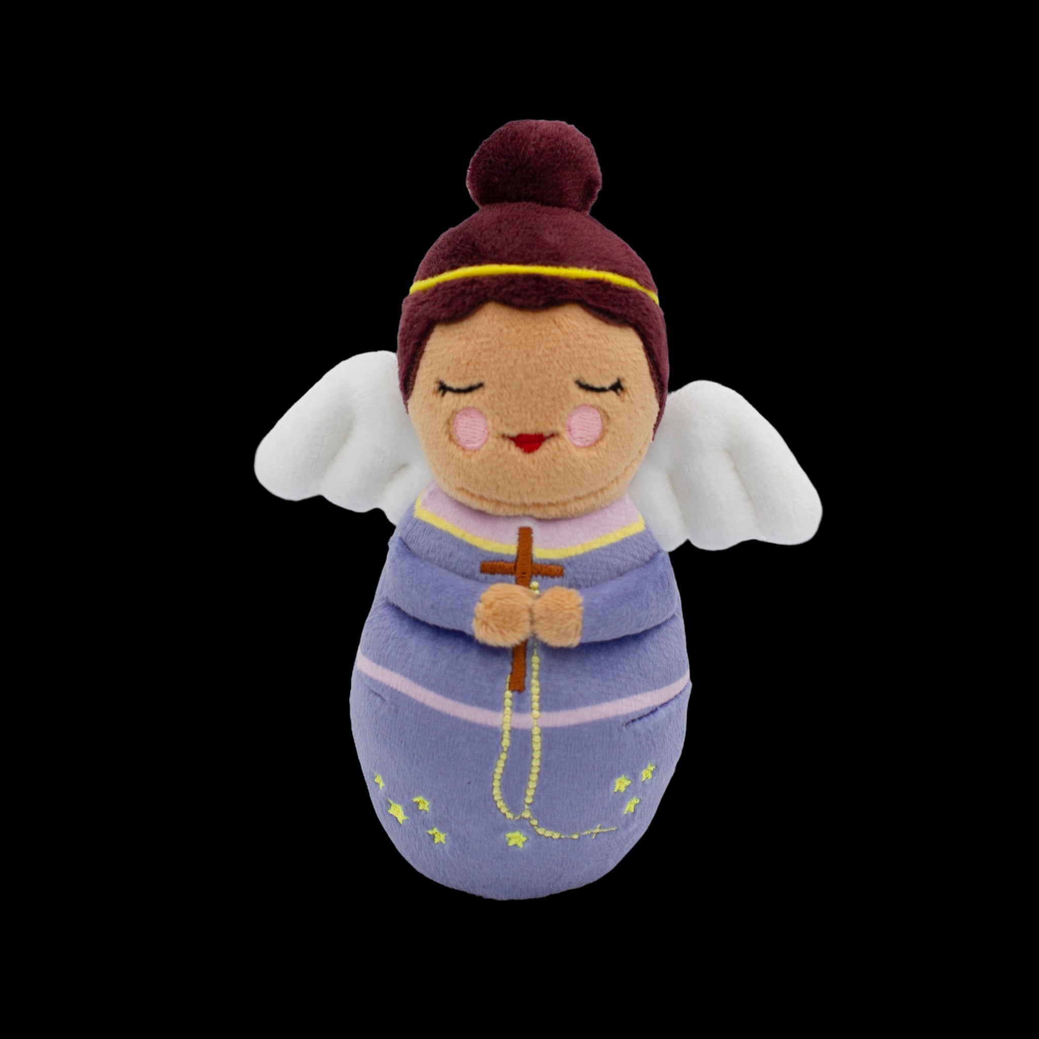 Mini Purple Guardian Angel Plush Doll