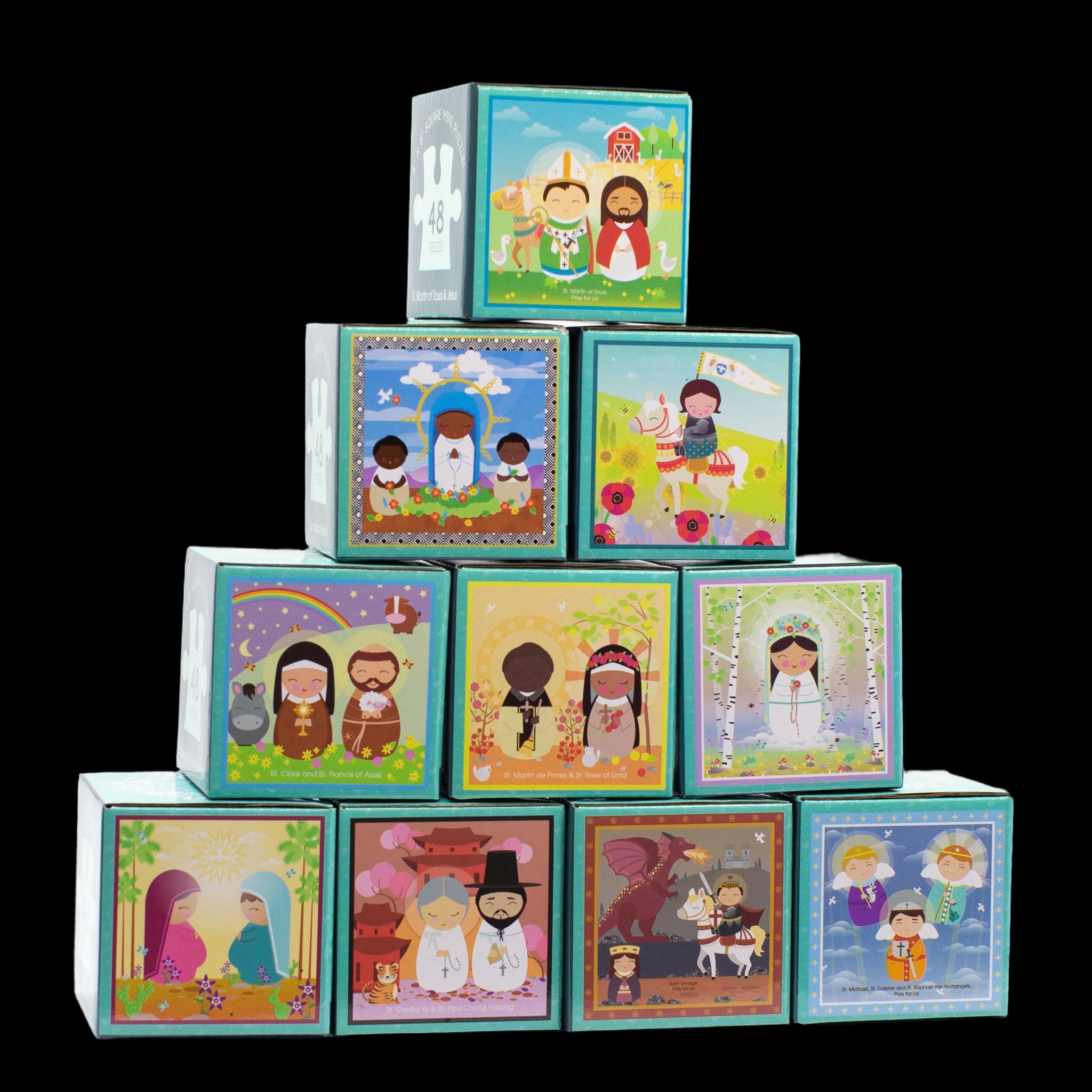 Complete Set Of 10 Mini Puzzles- Series 2!