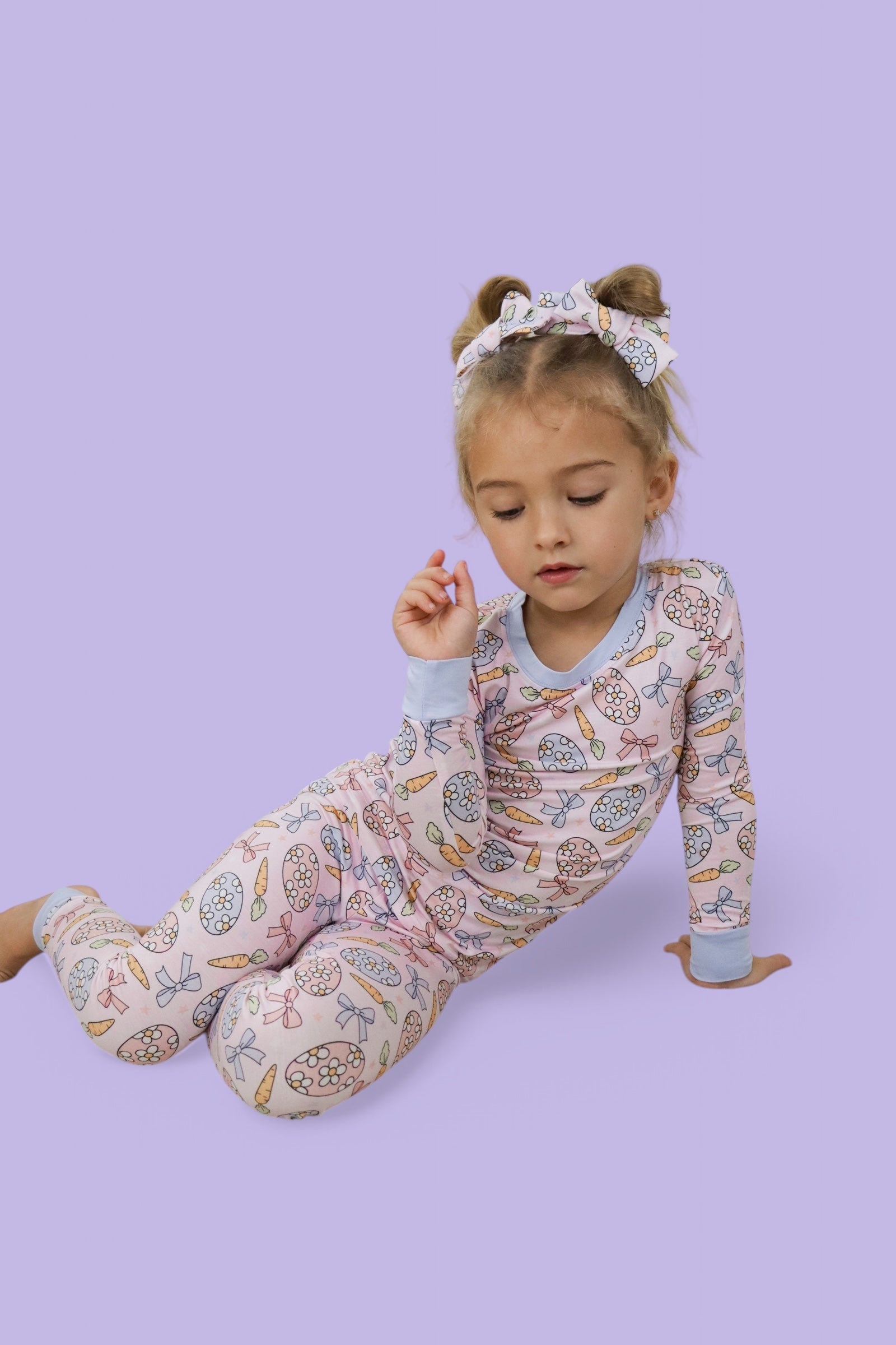 Easter Daisy Dream Bow Hair Clips