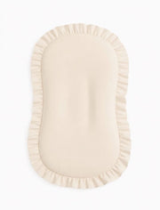 Cream Ruffle Baby Lounger Cover