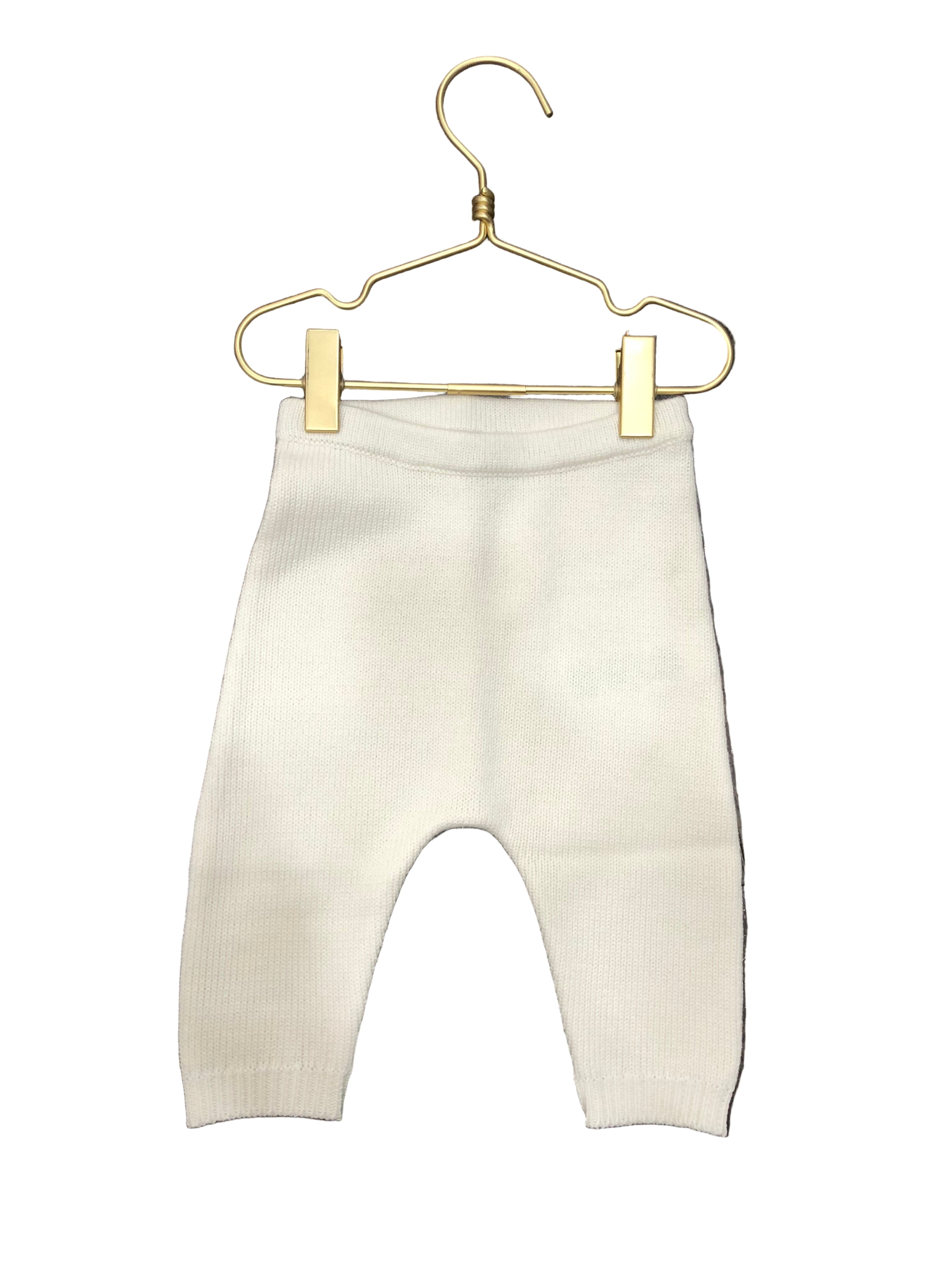 Baby Girl 2pc Knit Set Sweater With Hearts And Pant