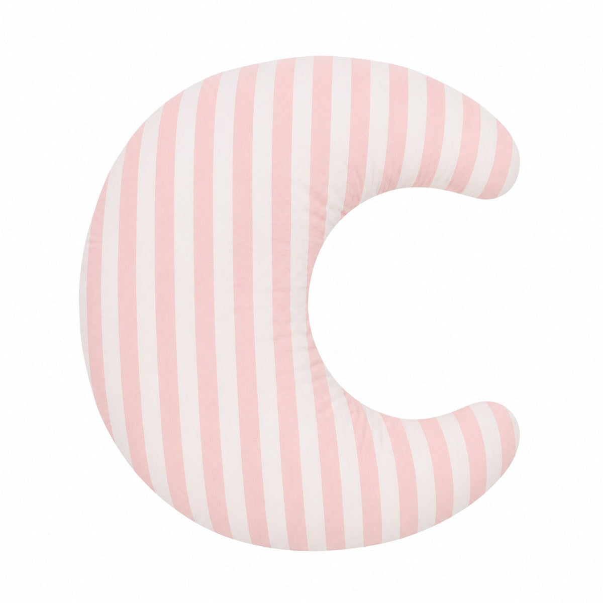 Beige Gingham Ruffle Nursing Pillow Cover