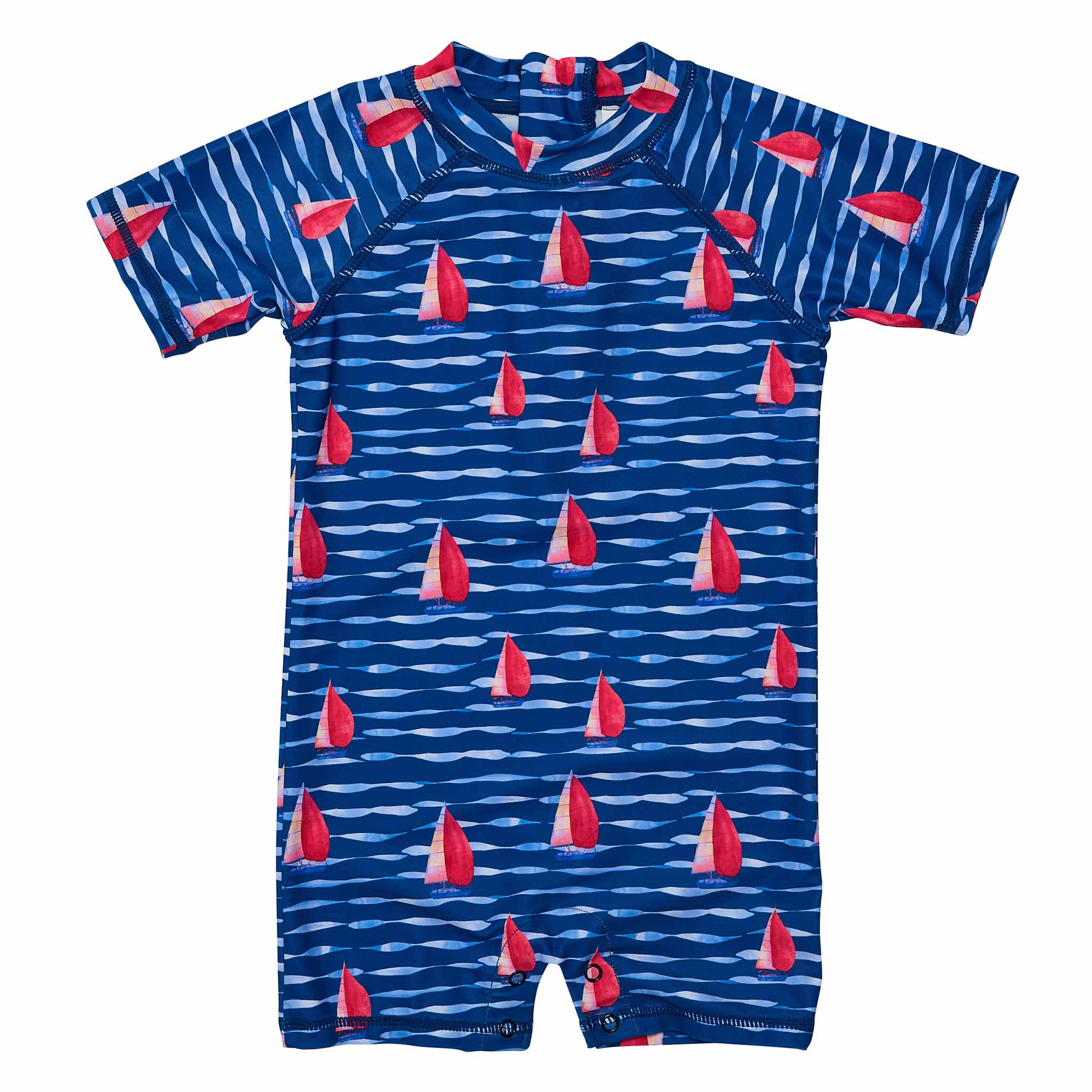 Sailboat Rock Ss Sunsuit
