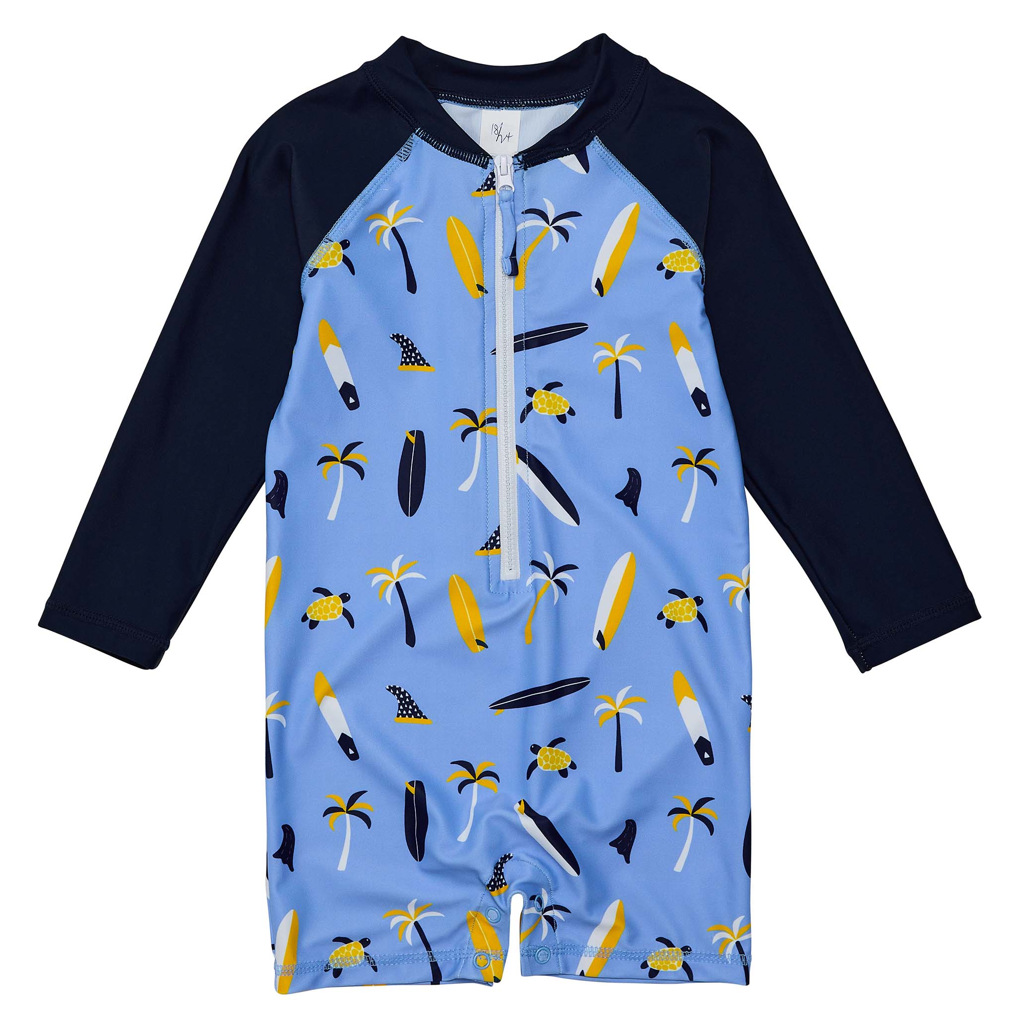 Turtle Break Ls Sunsuit