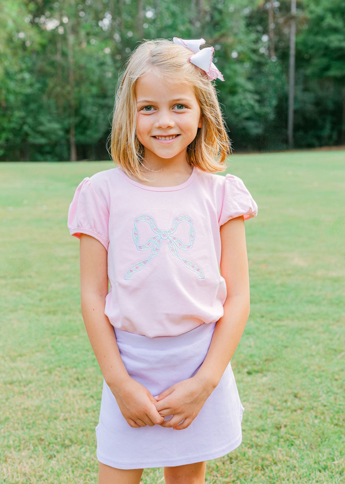 Girls Knit Skort (with Shorts Underneath)