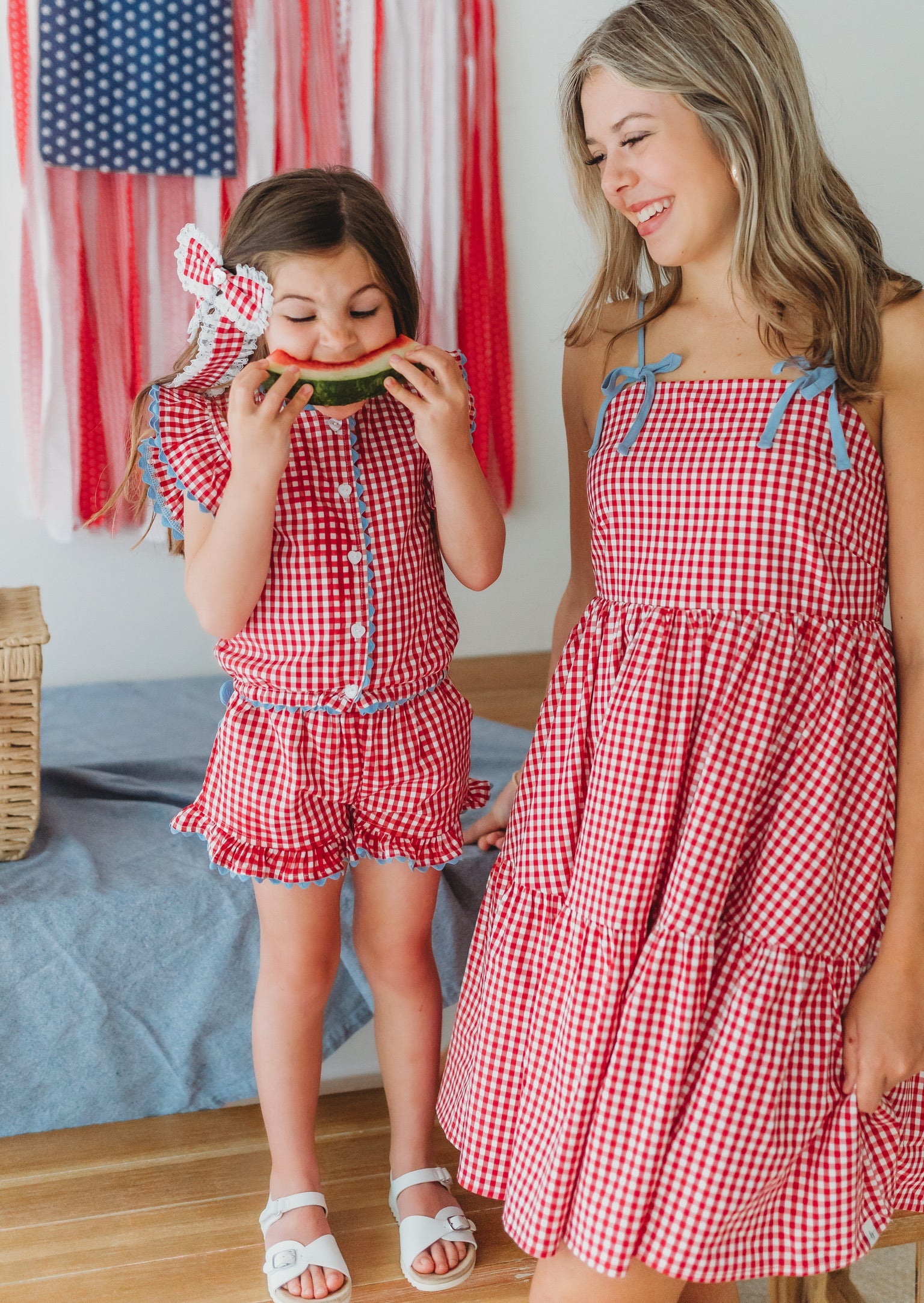 All American Gingham Set