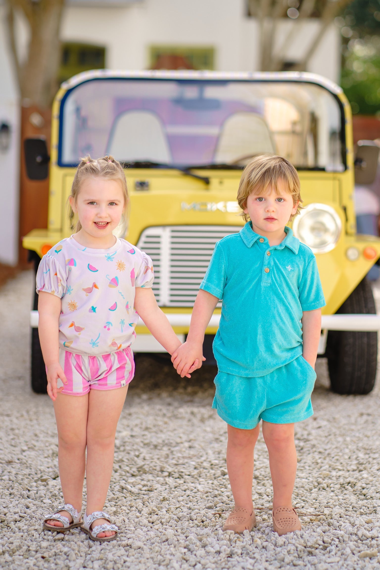 Lanier Bamboo Terry Set - Teal