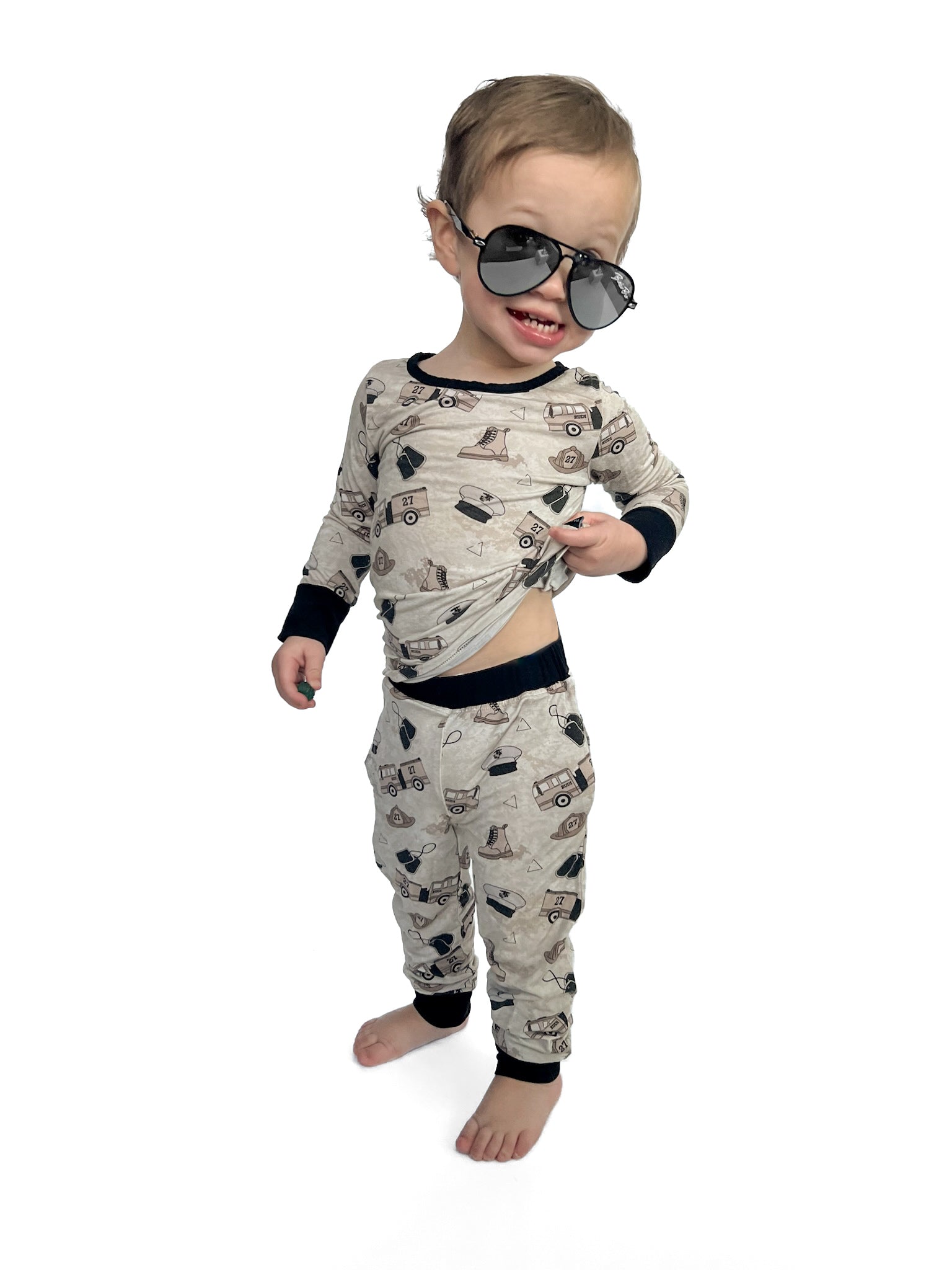 Bamboo 2 Piece Pajama Set - Rudi