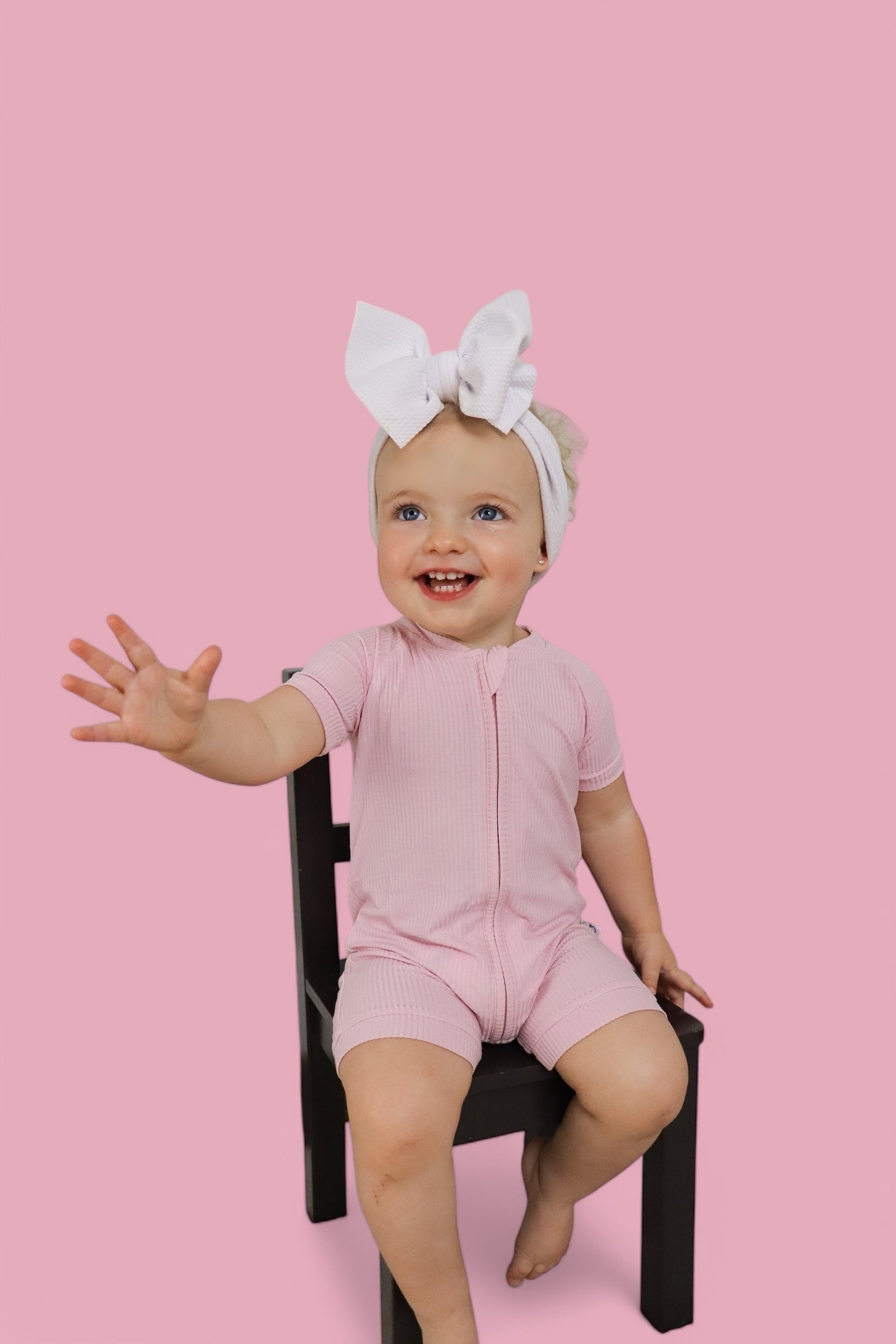 Pink Rose Rib Shortie