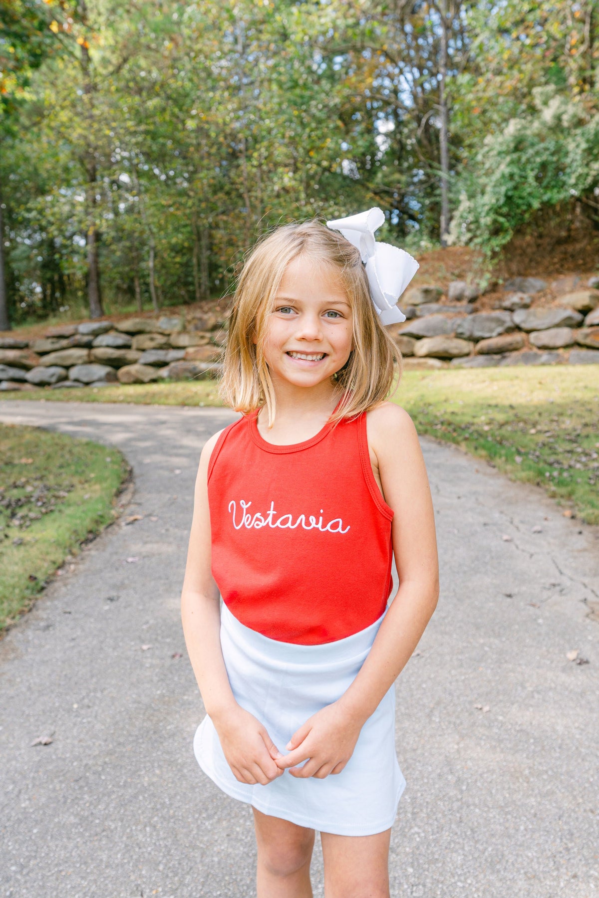 Girls Knit Skort (with Shorts Underneath)