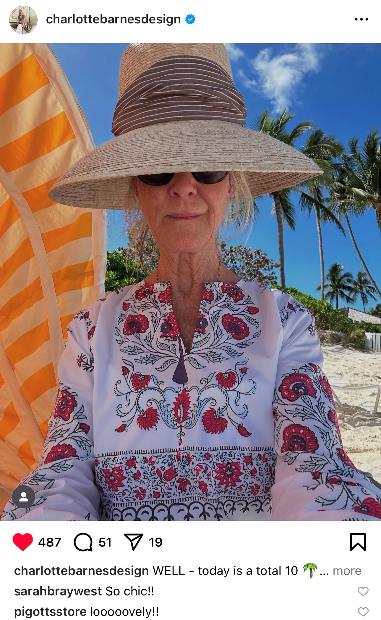 Wildflower Sun Hat - Coral Wide & Short Grosgrain Ribbon