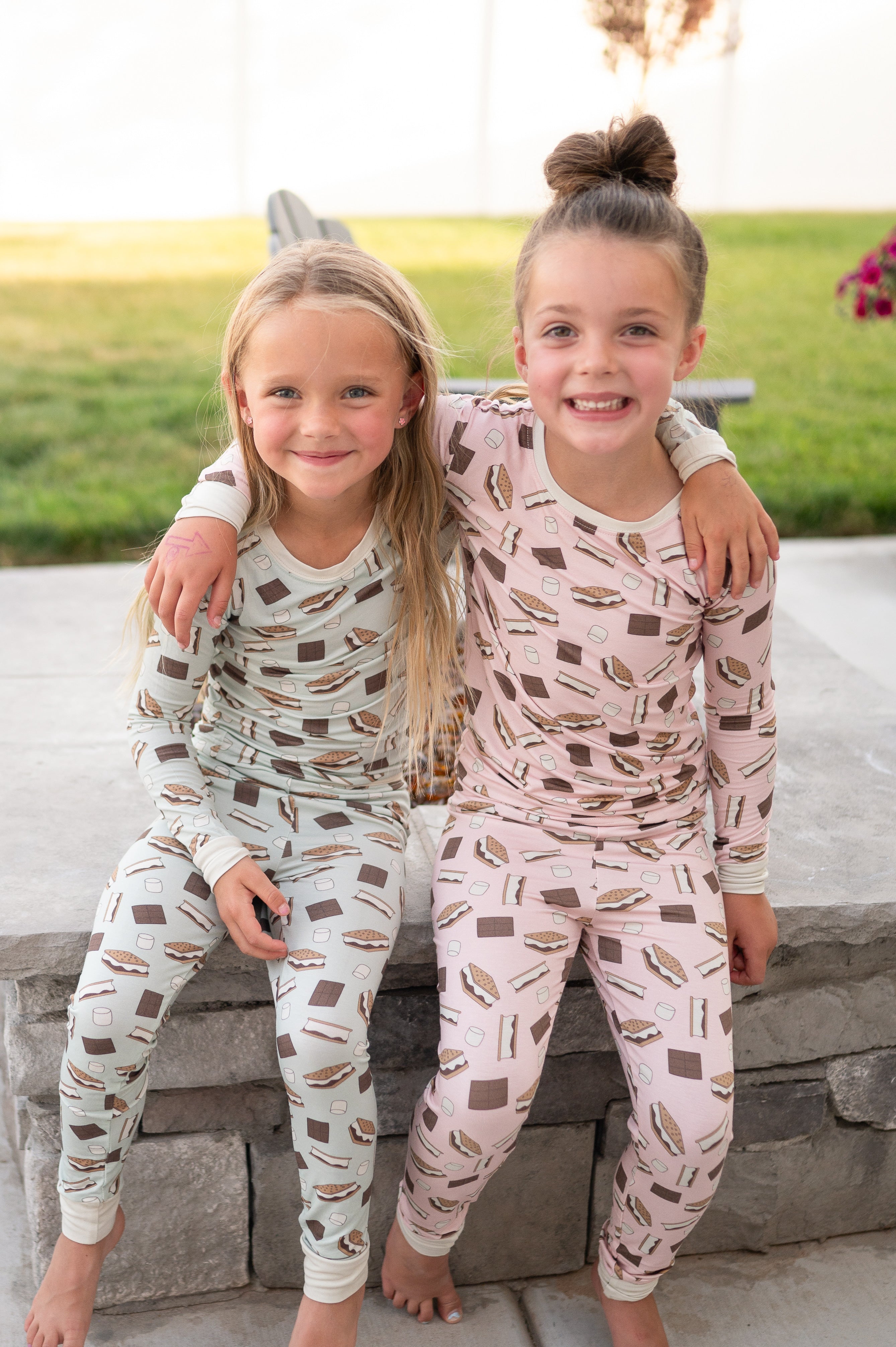 S'more To Love (long Sleeve Pj) - Blue