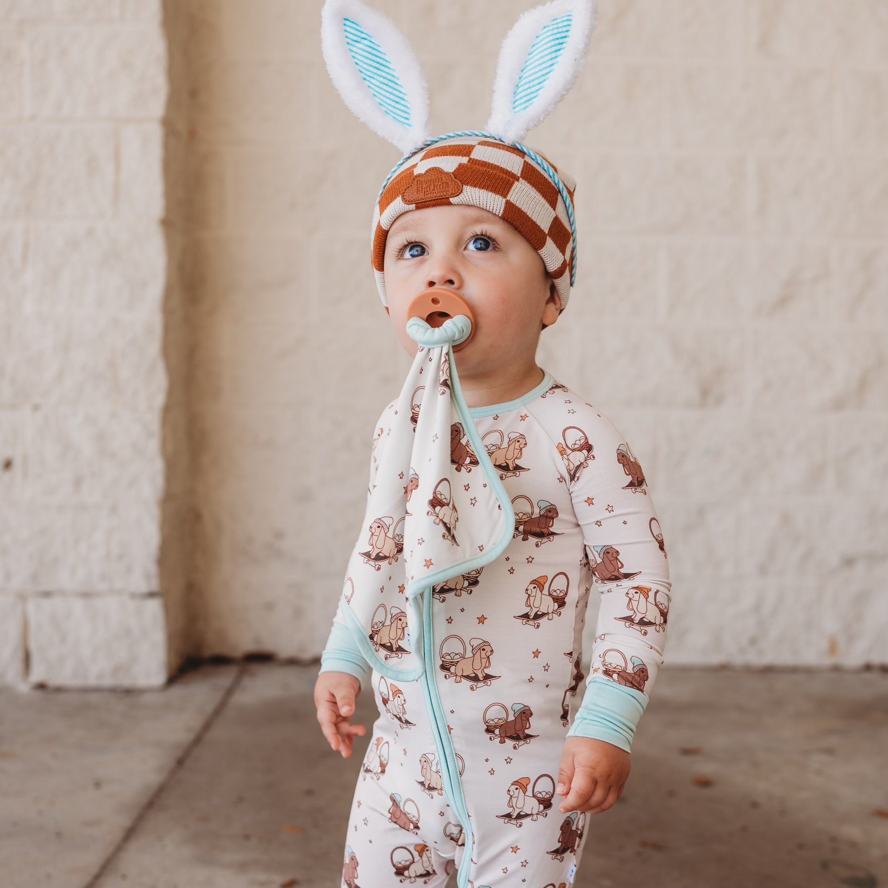 Skating Egg Hunt Dream Romper