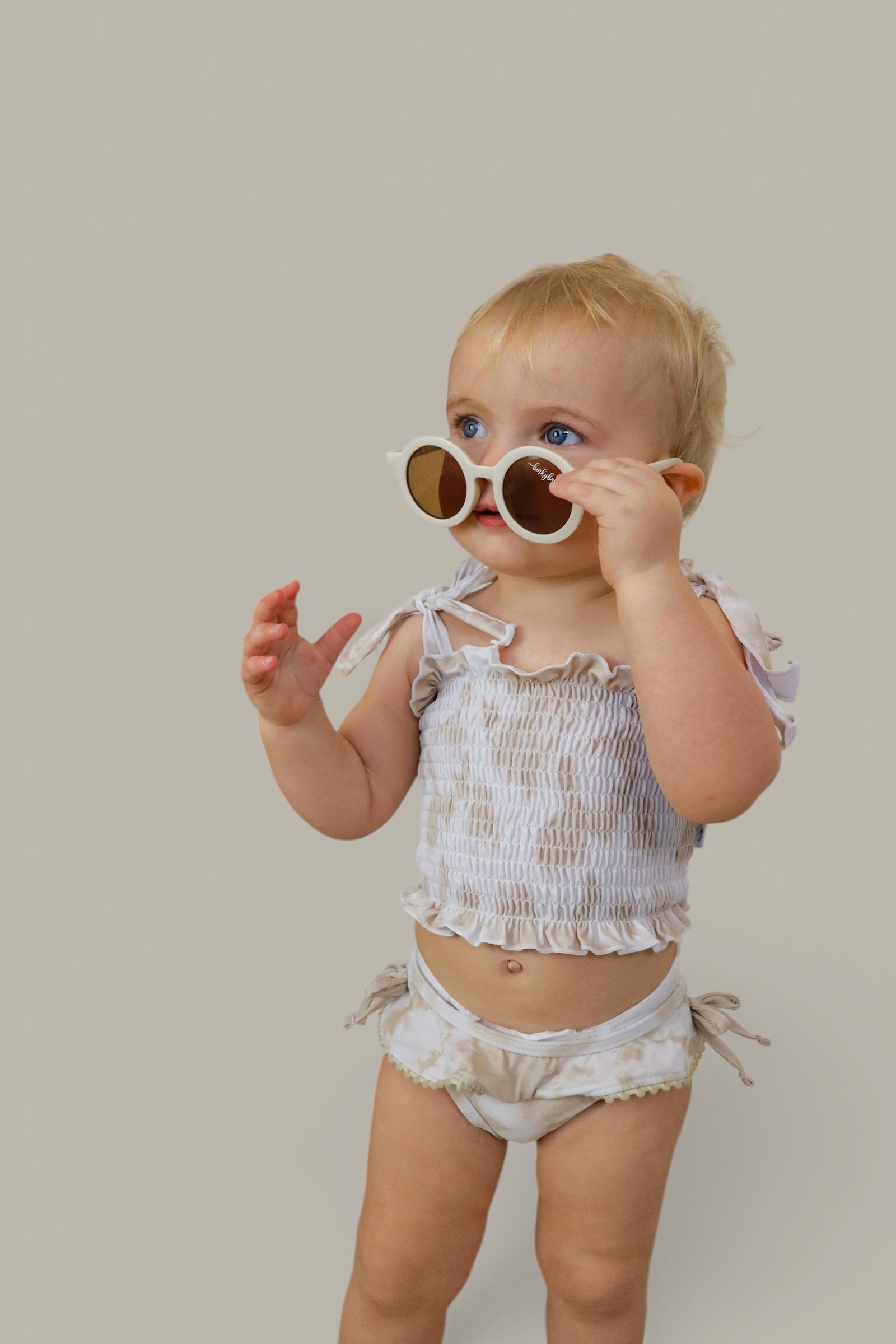 Sandy Shores Dream Smocked Two Piece Swim Suit