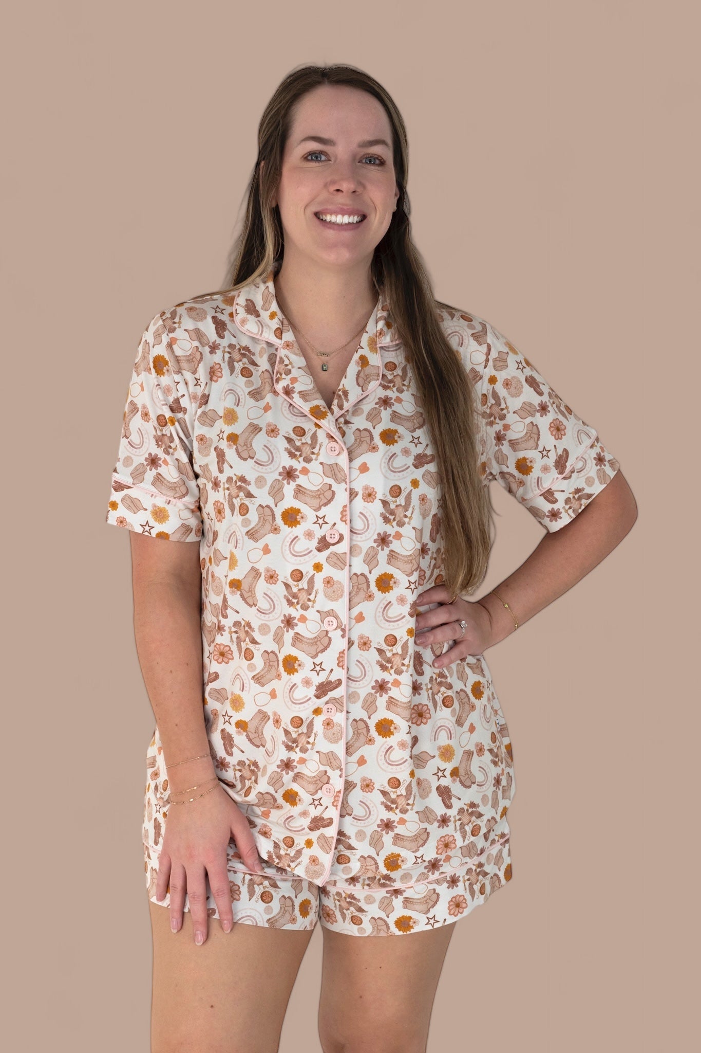 Flowers And Boots Women’s Dream Short Set