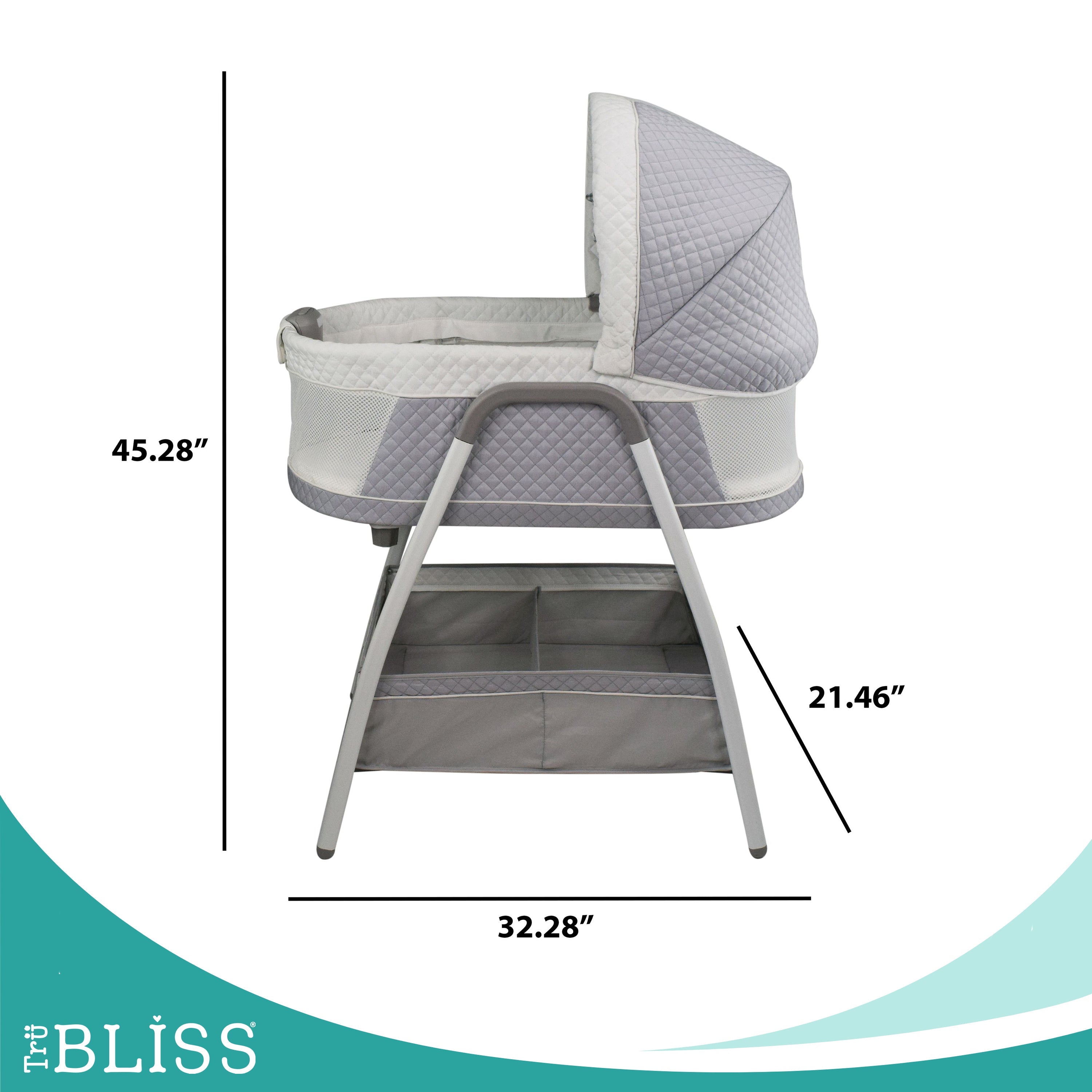 Trubliss Journey 3-in-1 Bassinet