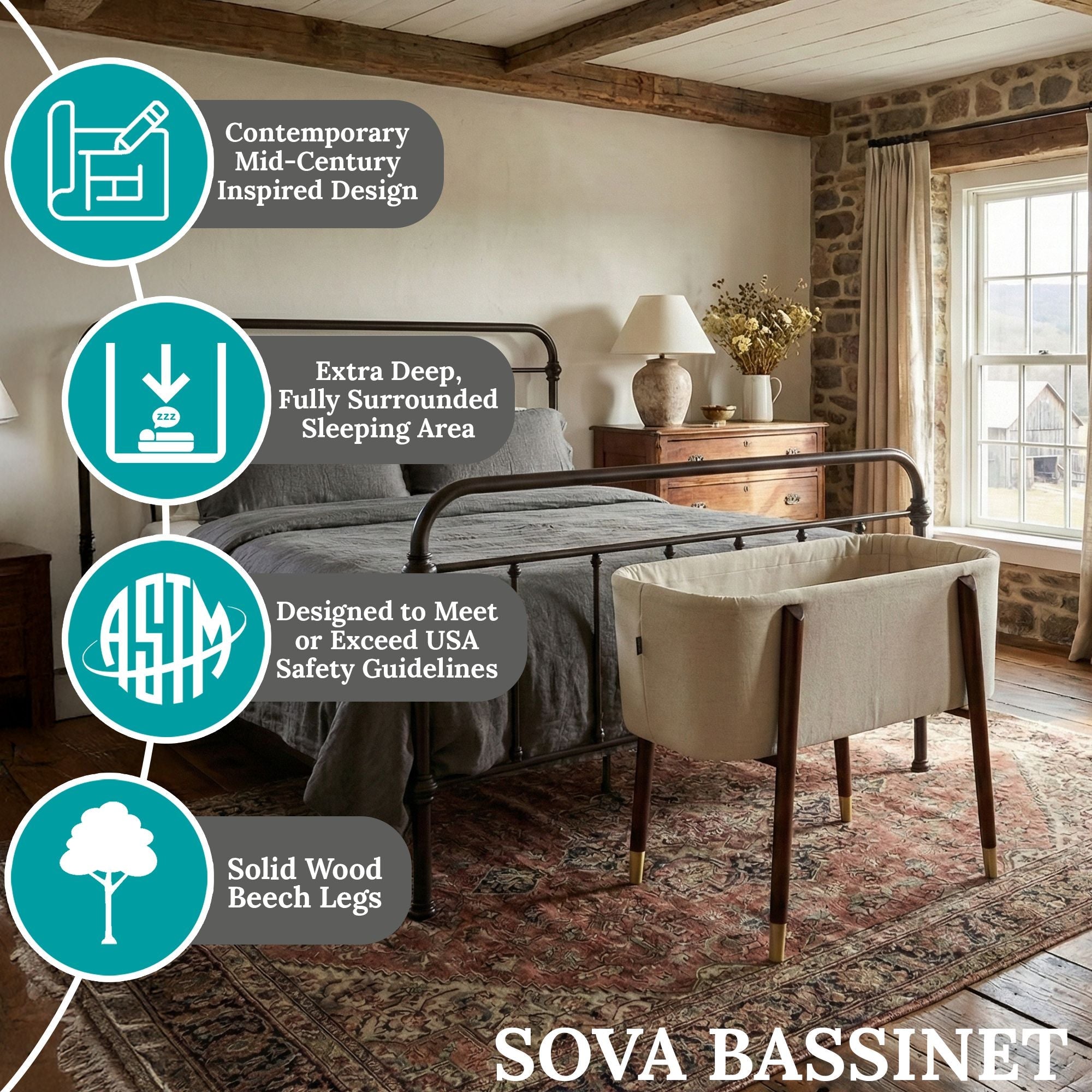 Trubliss Sova Bassinet