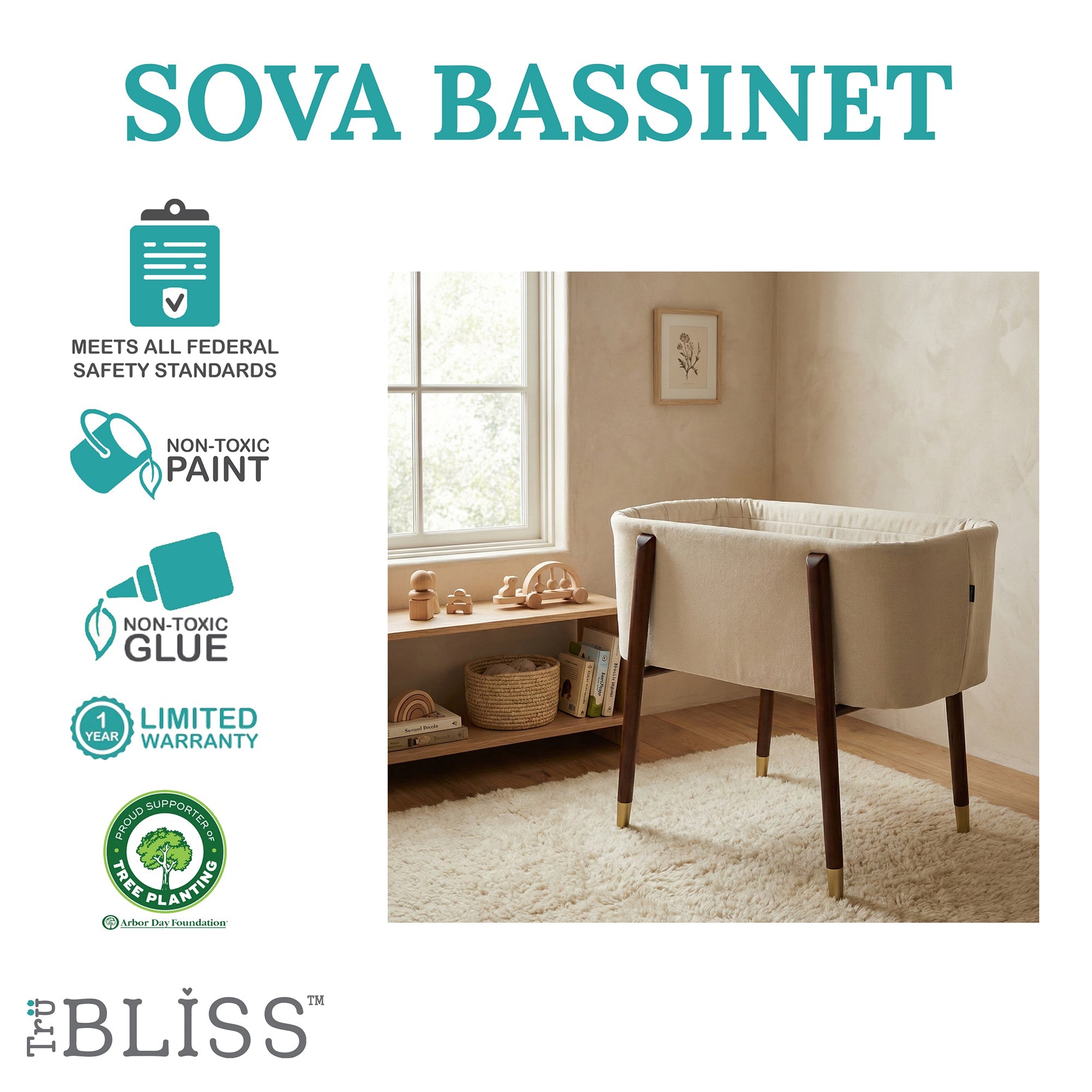 Trubliss Sova Bassinet