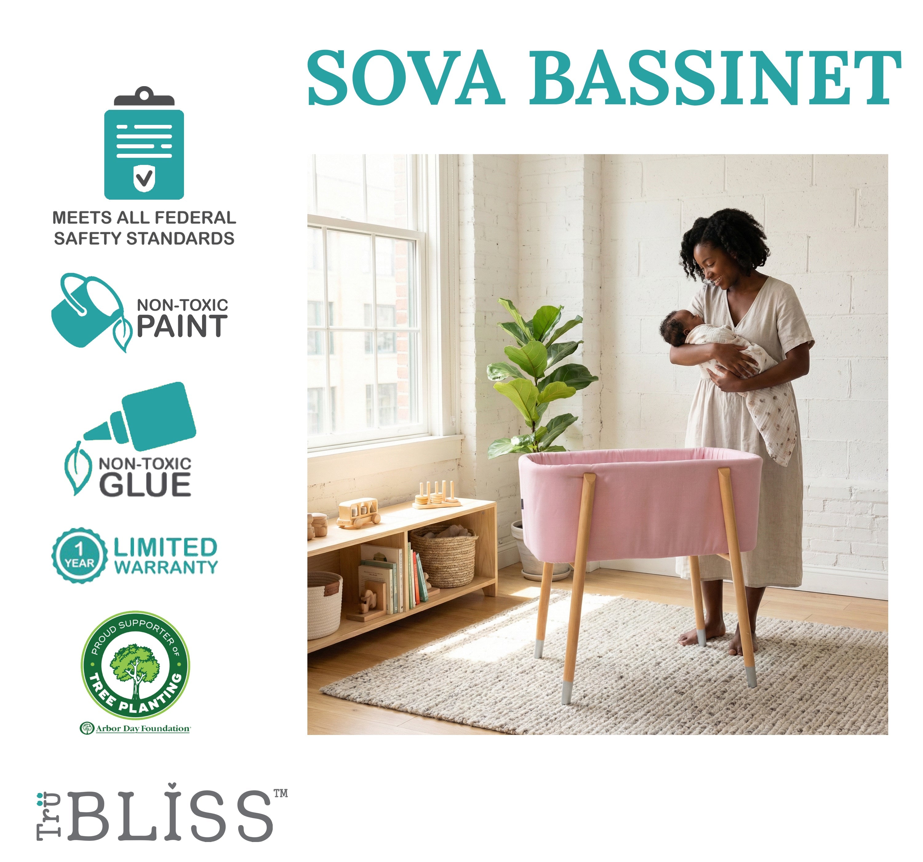 Trubliss Sova Bassinet