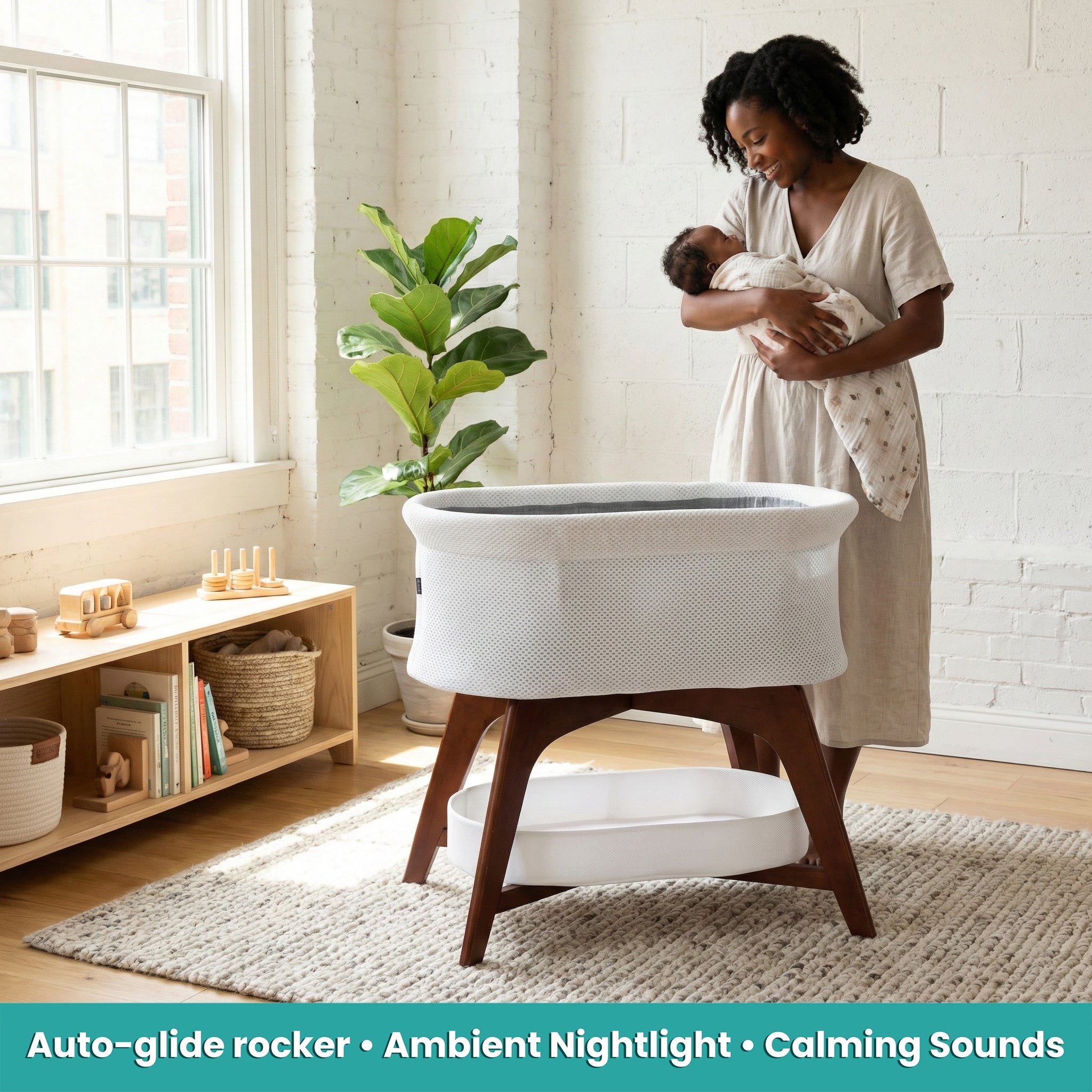 Trubliss Evi Smart Bassinet