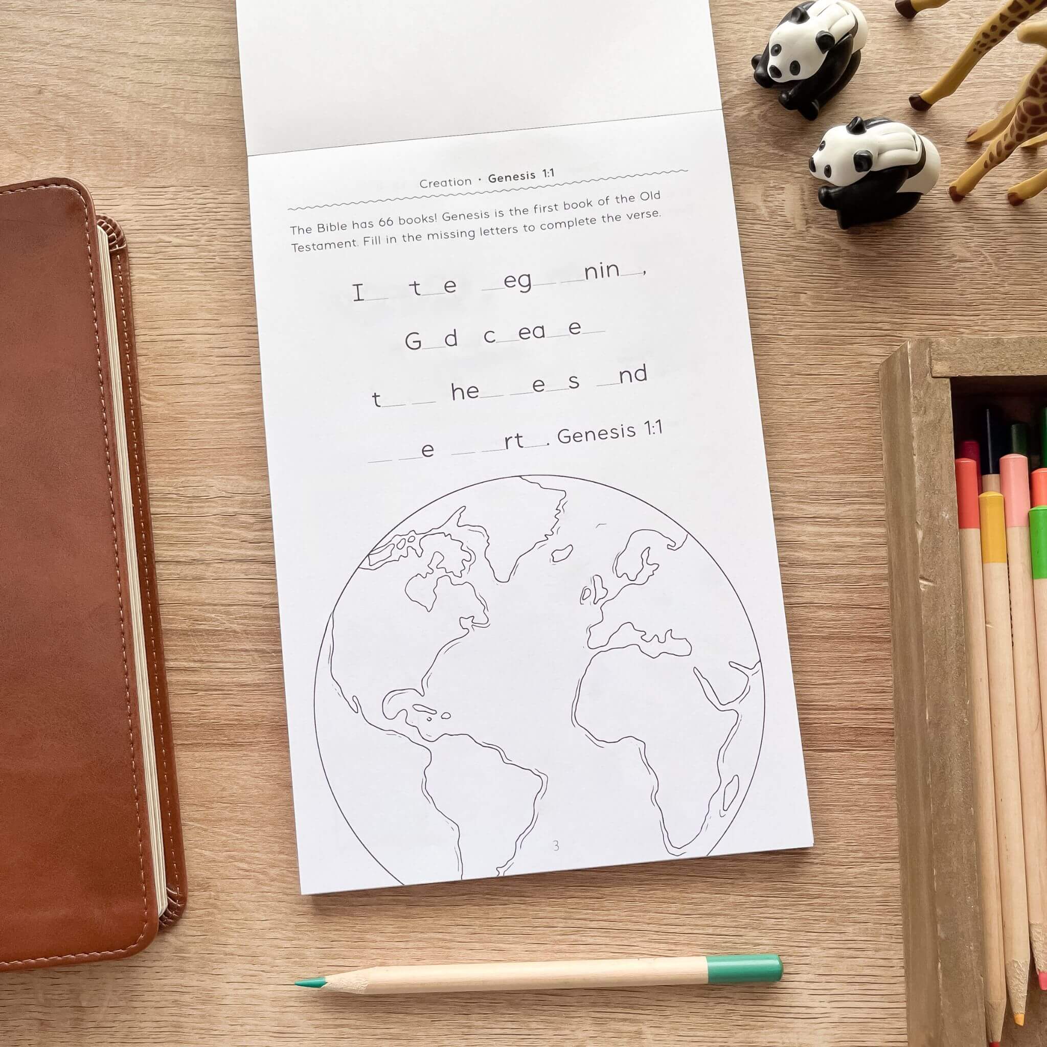 Bible Activity Book: Creation To Babel