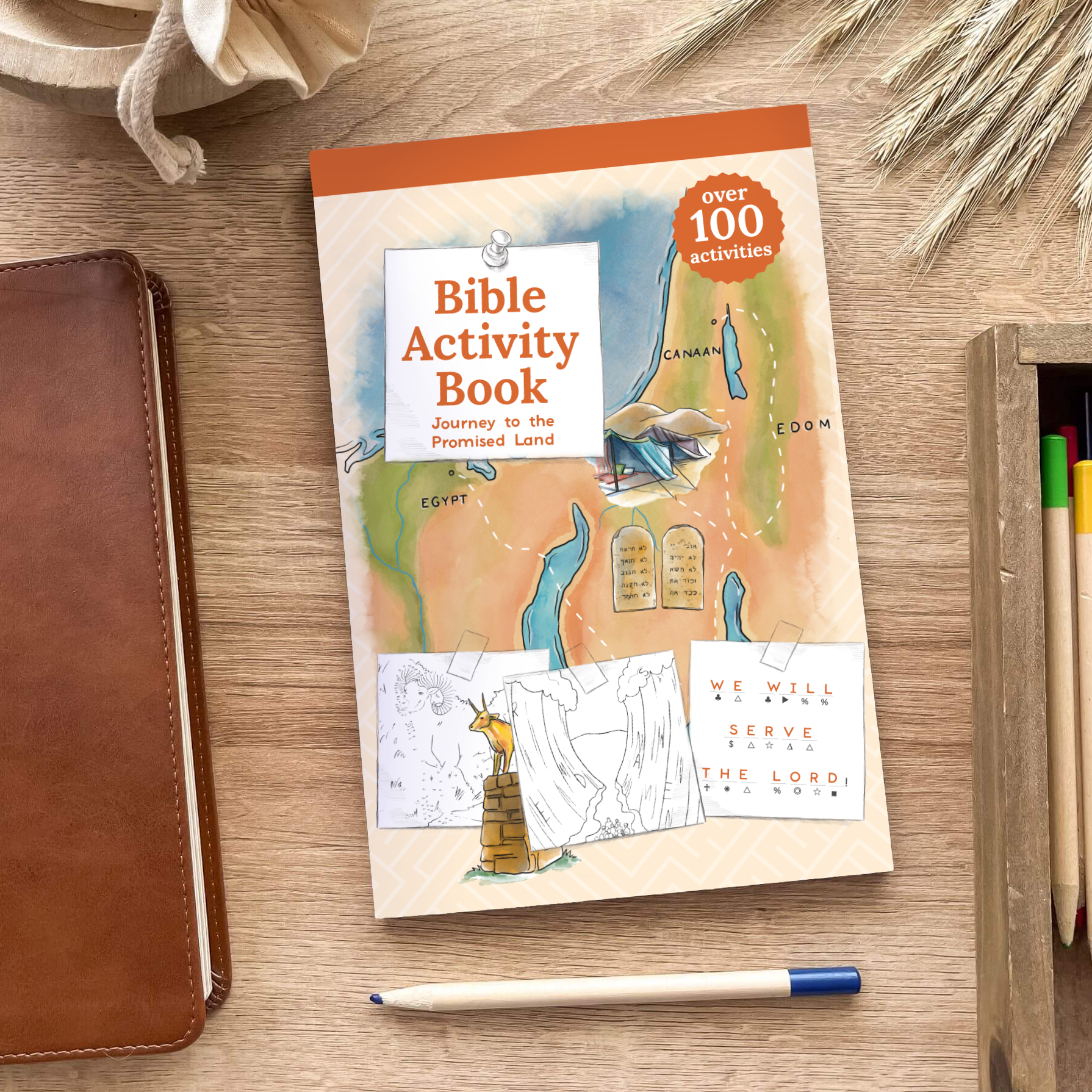 Bible Activity Book: Journey To The Promised Land