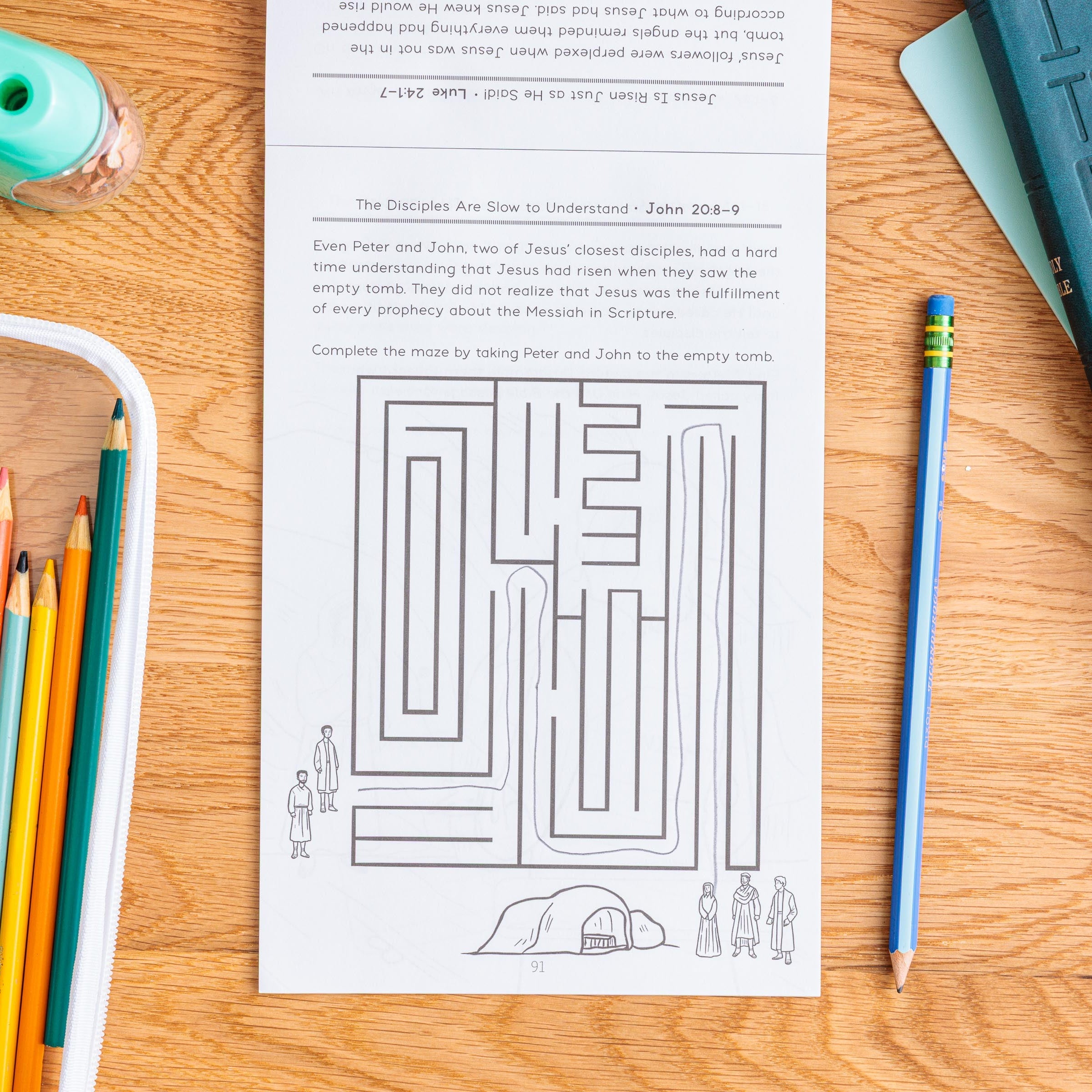 Bible Activity Book: The Life Of Jesus