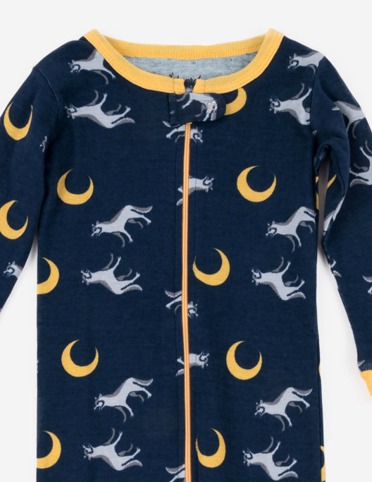 Baby Footed Wild Animals Pajamas