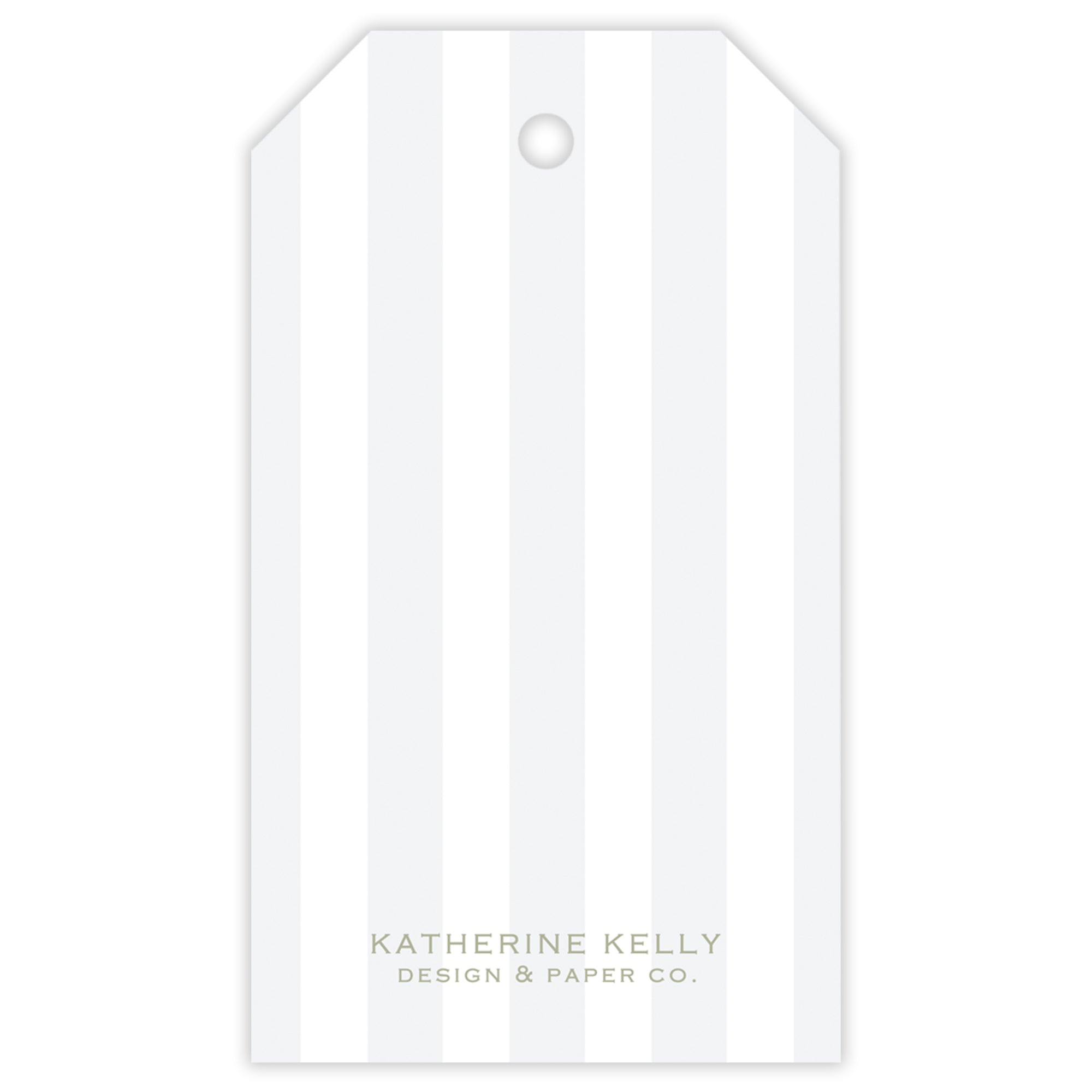 Blue Trellis Party Favor Tag