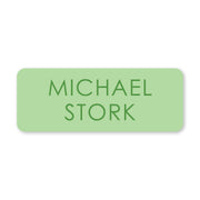 Tone On Tone Vinyl School Labels - Green