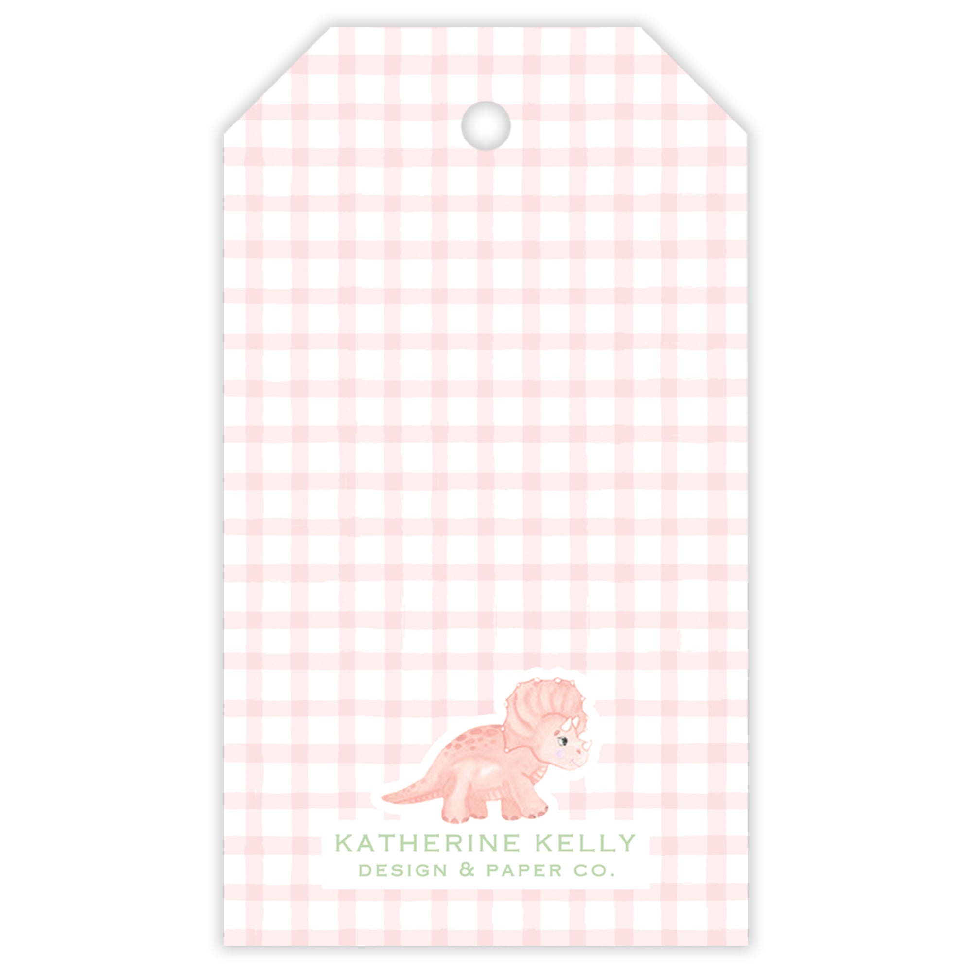 Dinosaur Party Favor Tag