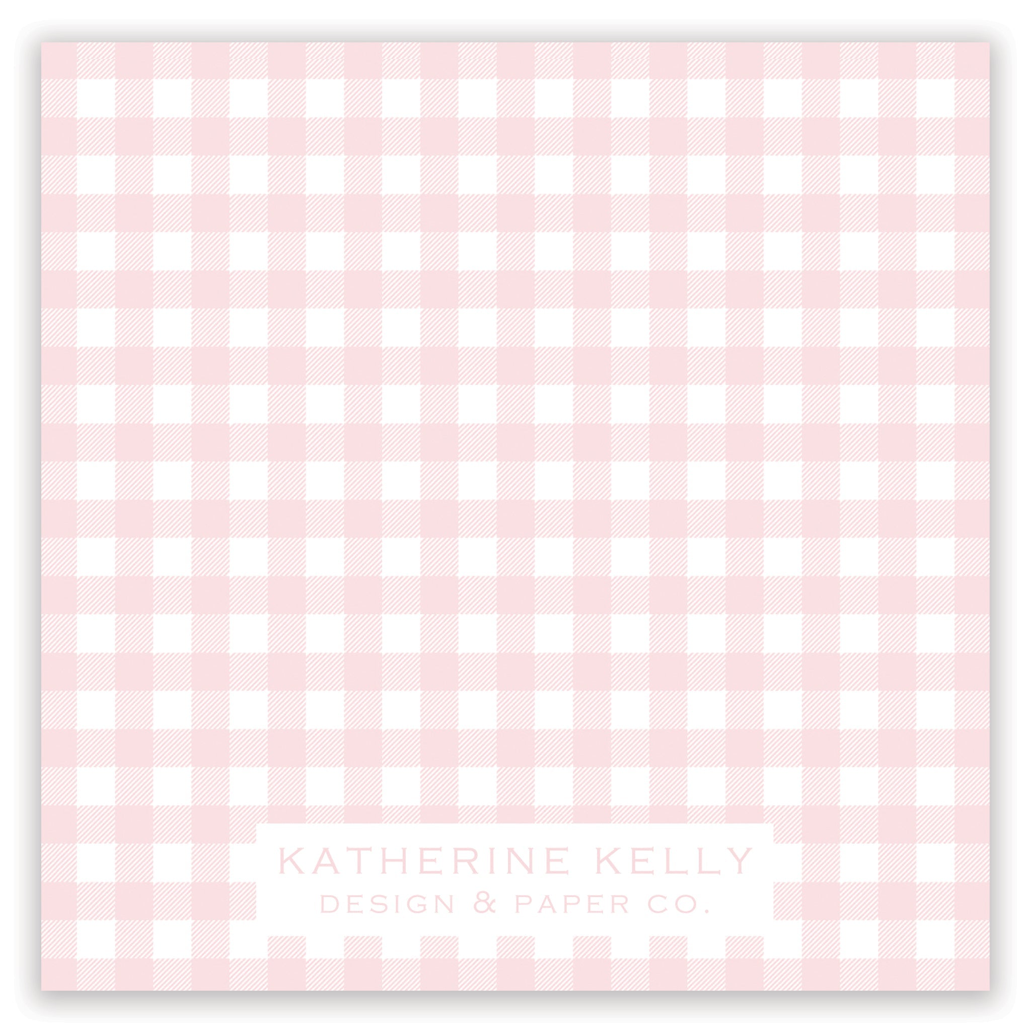 Pink Golf Enclosure Card
