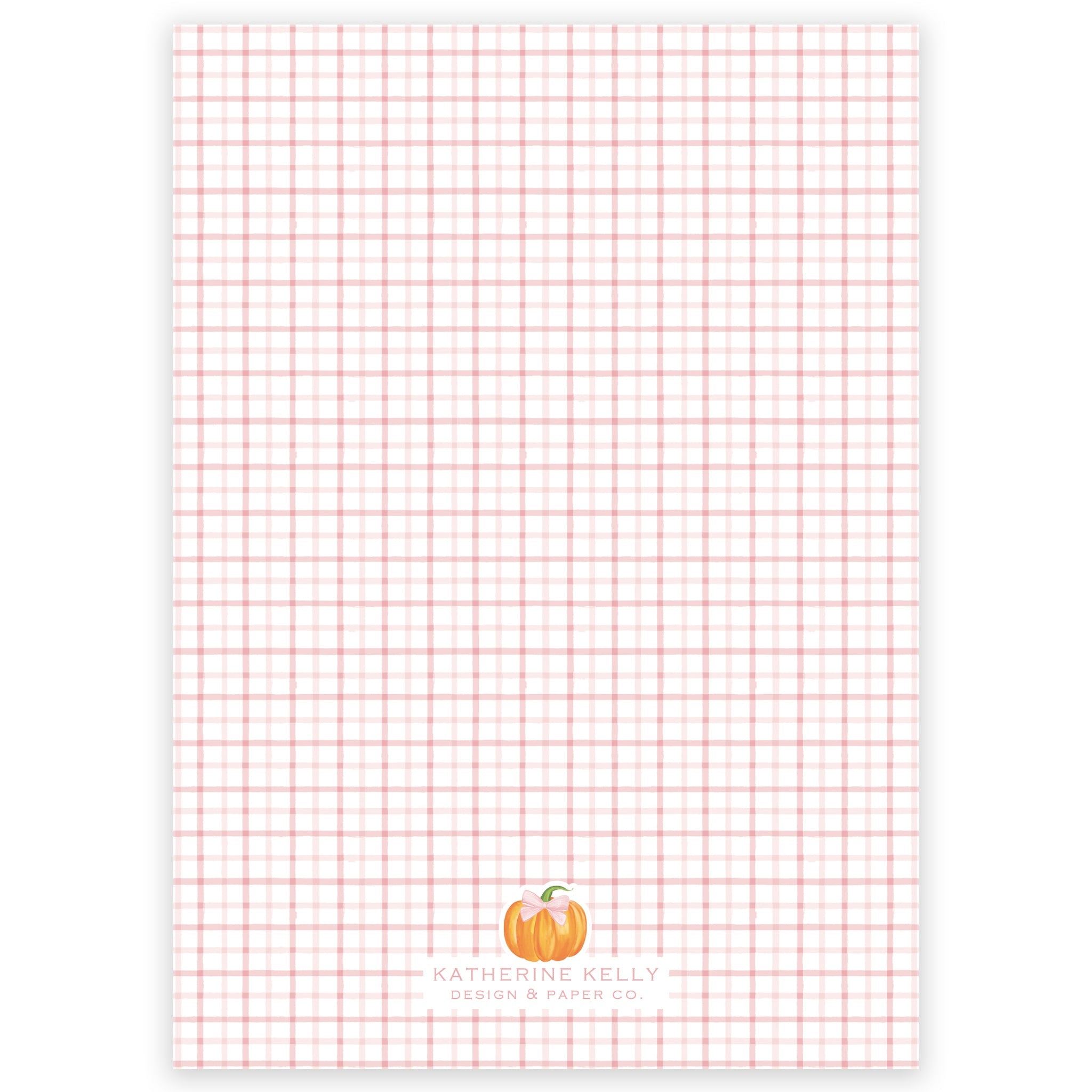 All Pink Fall Pumpkin Birthday Invitation