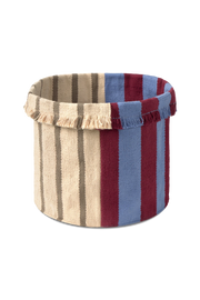BASKET TALL INDIGO BLUE