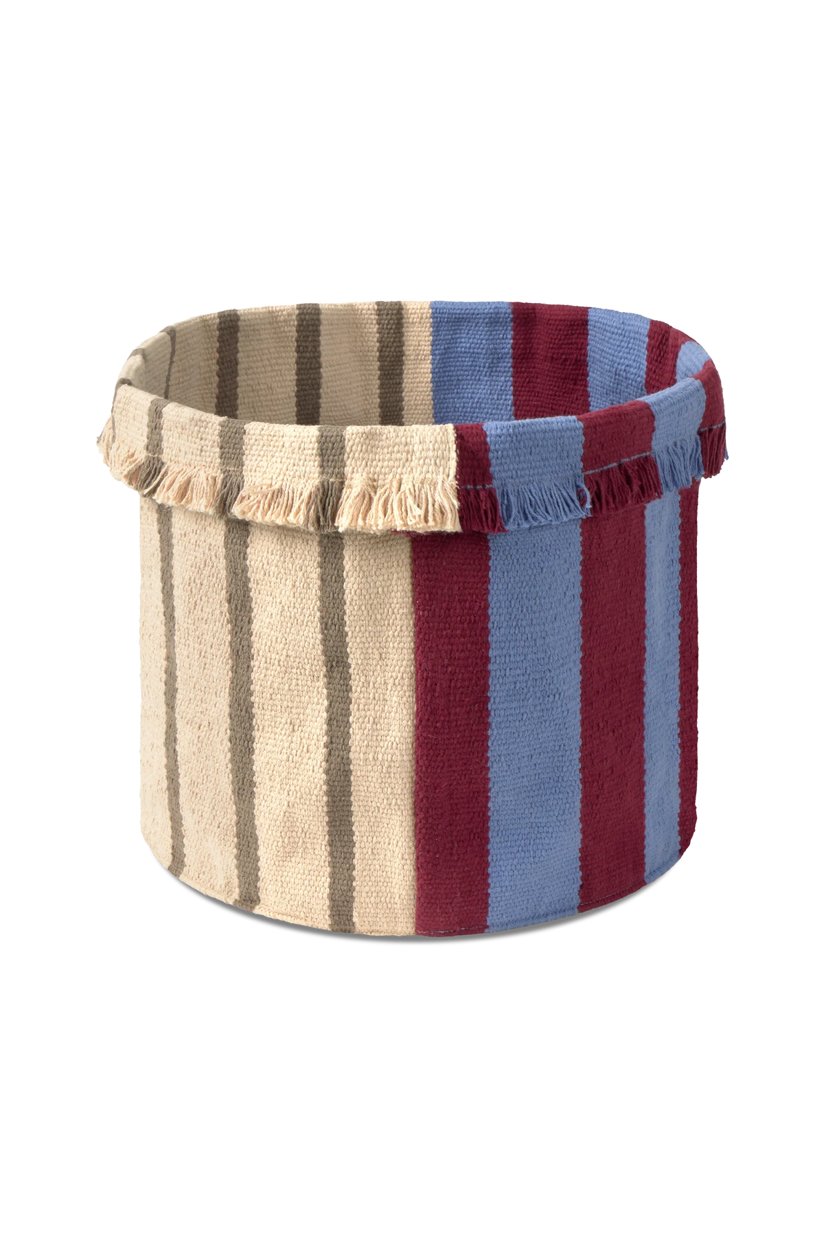 BASKET TALL INDIGO BLUE