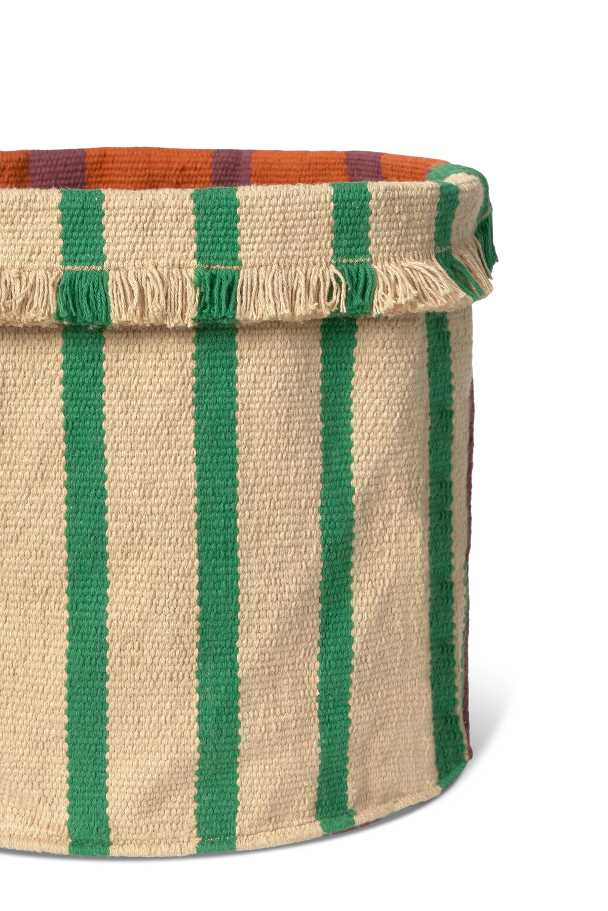 BASKET TALL TERRACOTA