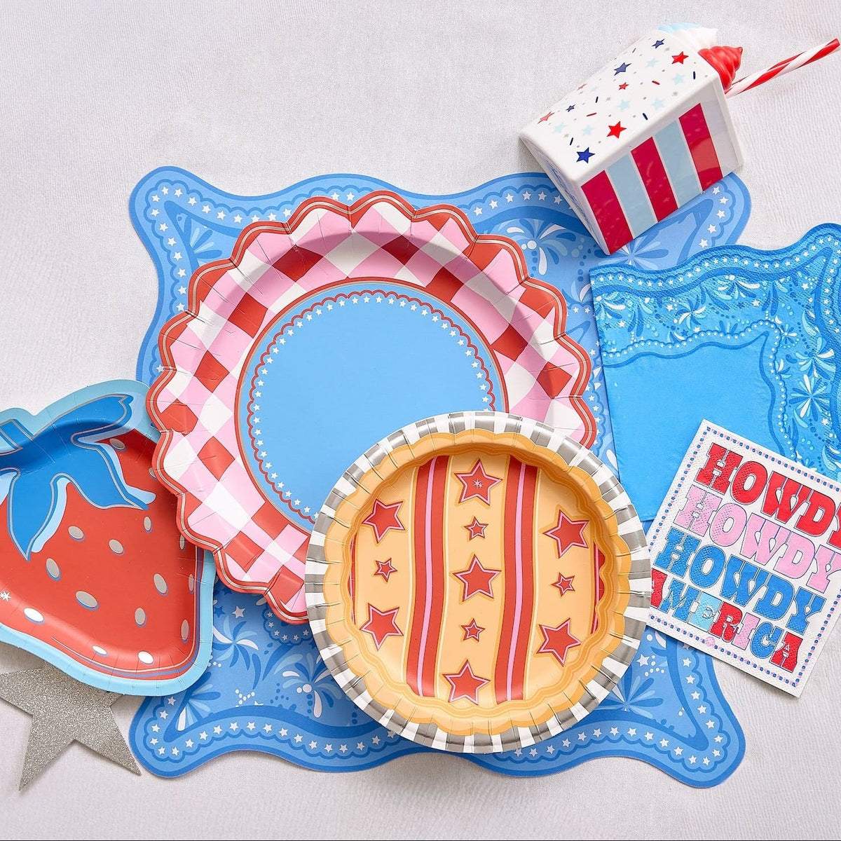 Star Spangled Spark Placemats (10 Ct)