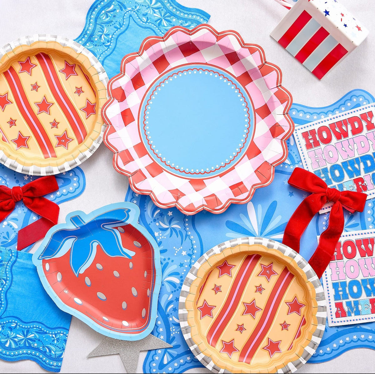 Star Spangled Spark Placemats (10 Ct)