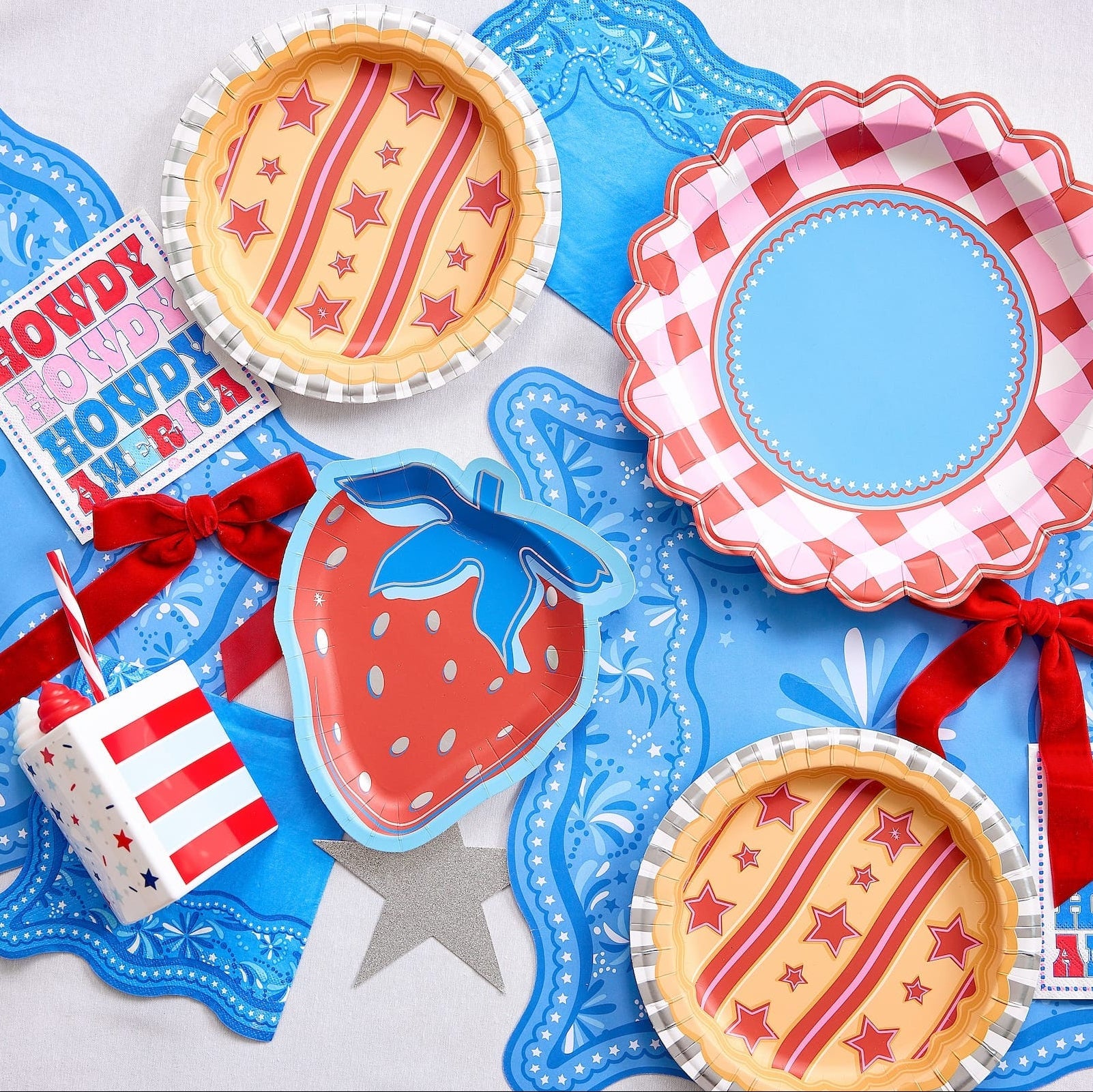 Star Spangled Spark Lunch Napkins (20 Ct)
