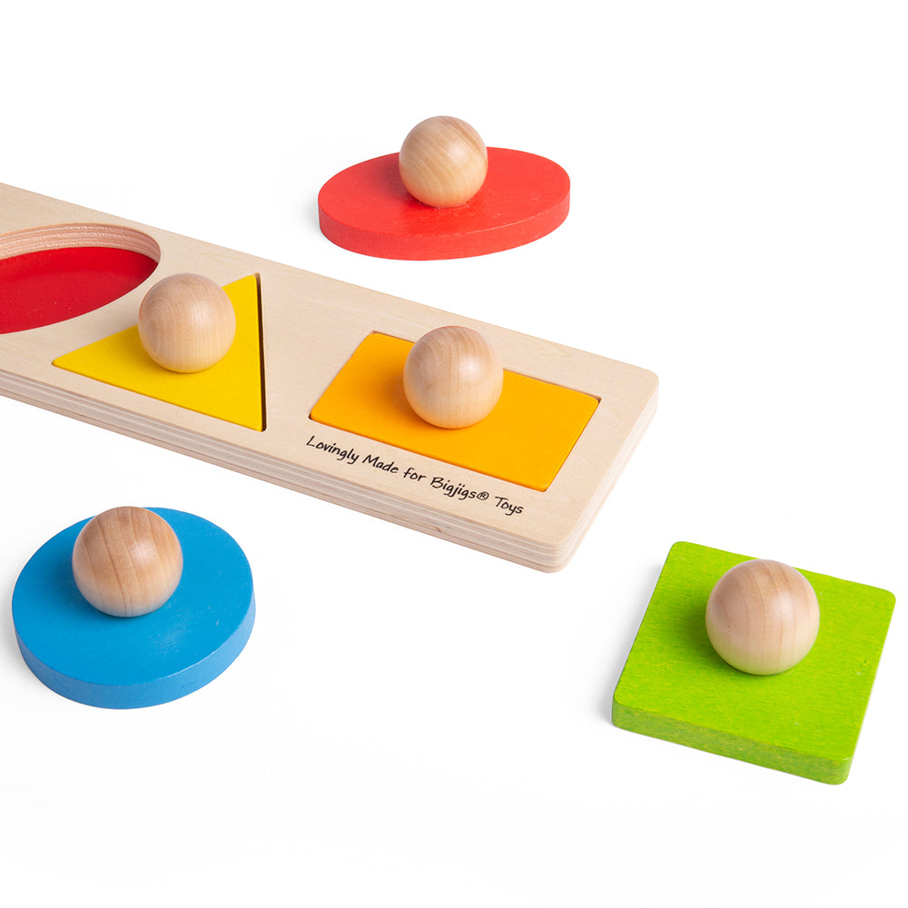 Shape Matching Board By Bigjigs Toys Us