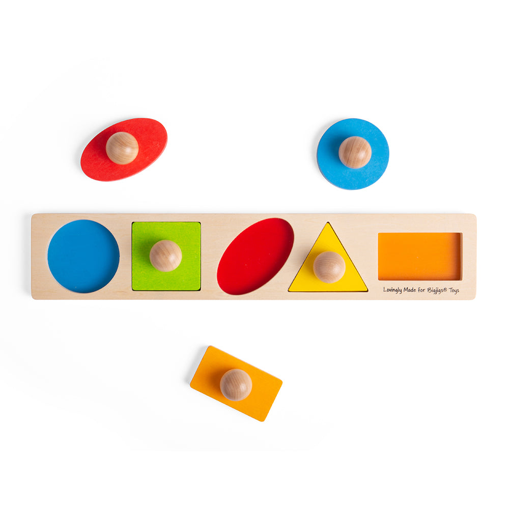 Shape Matching Board By Bigjigs Toys Us