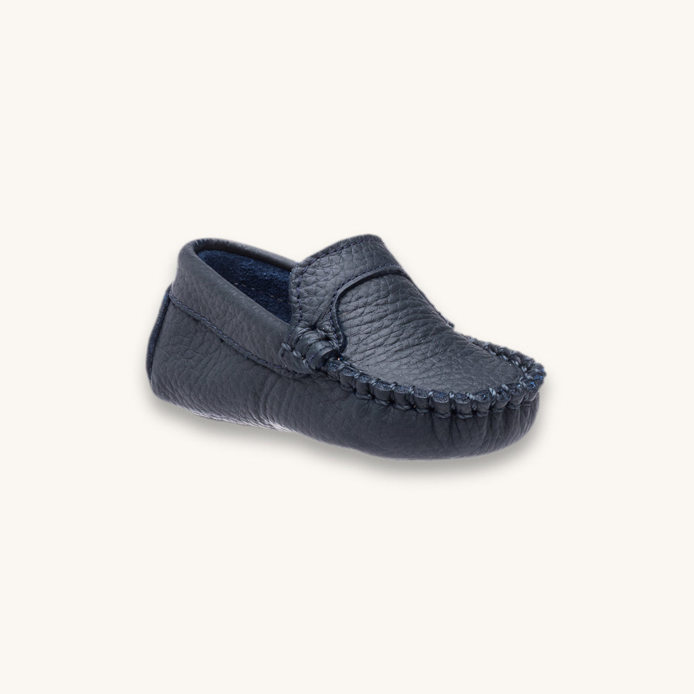 Moccasin For Baby Navy